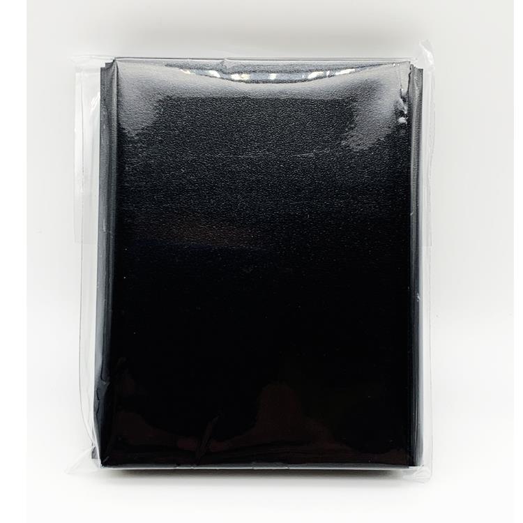 Lenayuyu 100pcs Black color Protector Standard MTG Card Sleeves 66x91mm Glossy