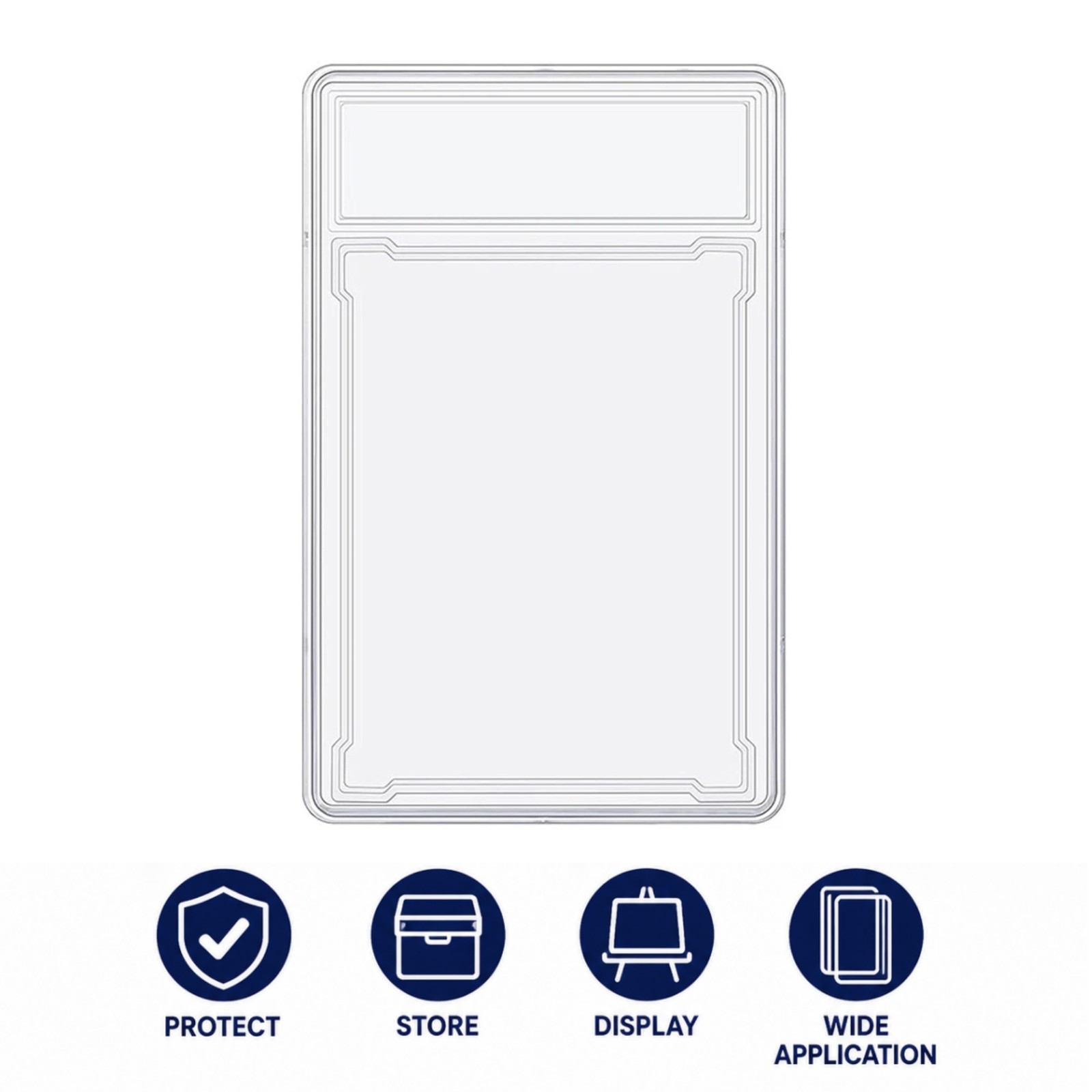 Empty Graded Card Holders/Slabs PSA Style Slab Case For Pokemon Cards 35PT