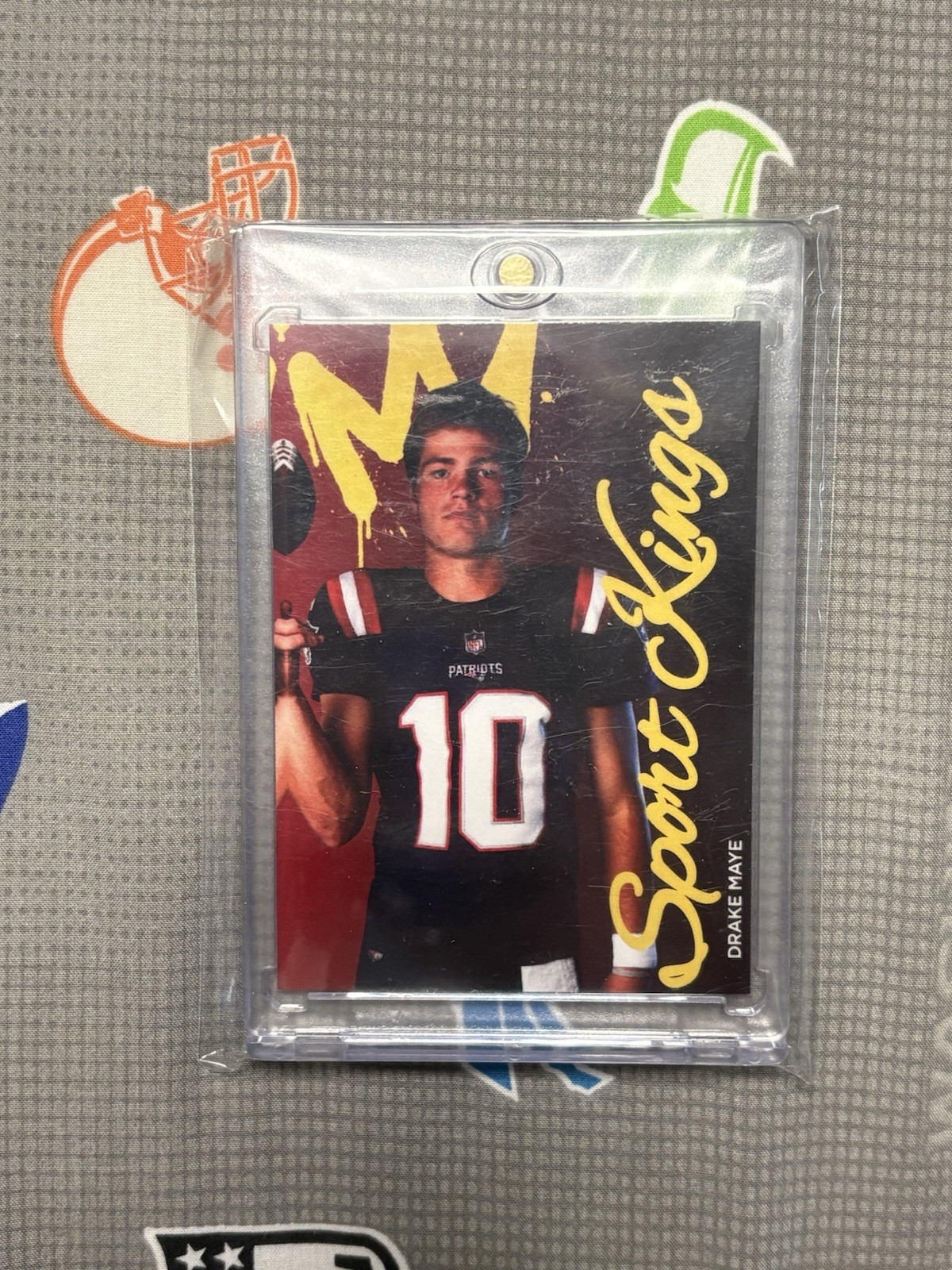 Drake Maye Sports Kings Rare Card SSP New England Patriots