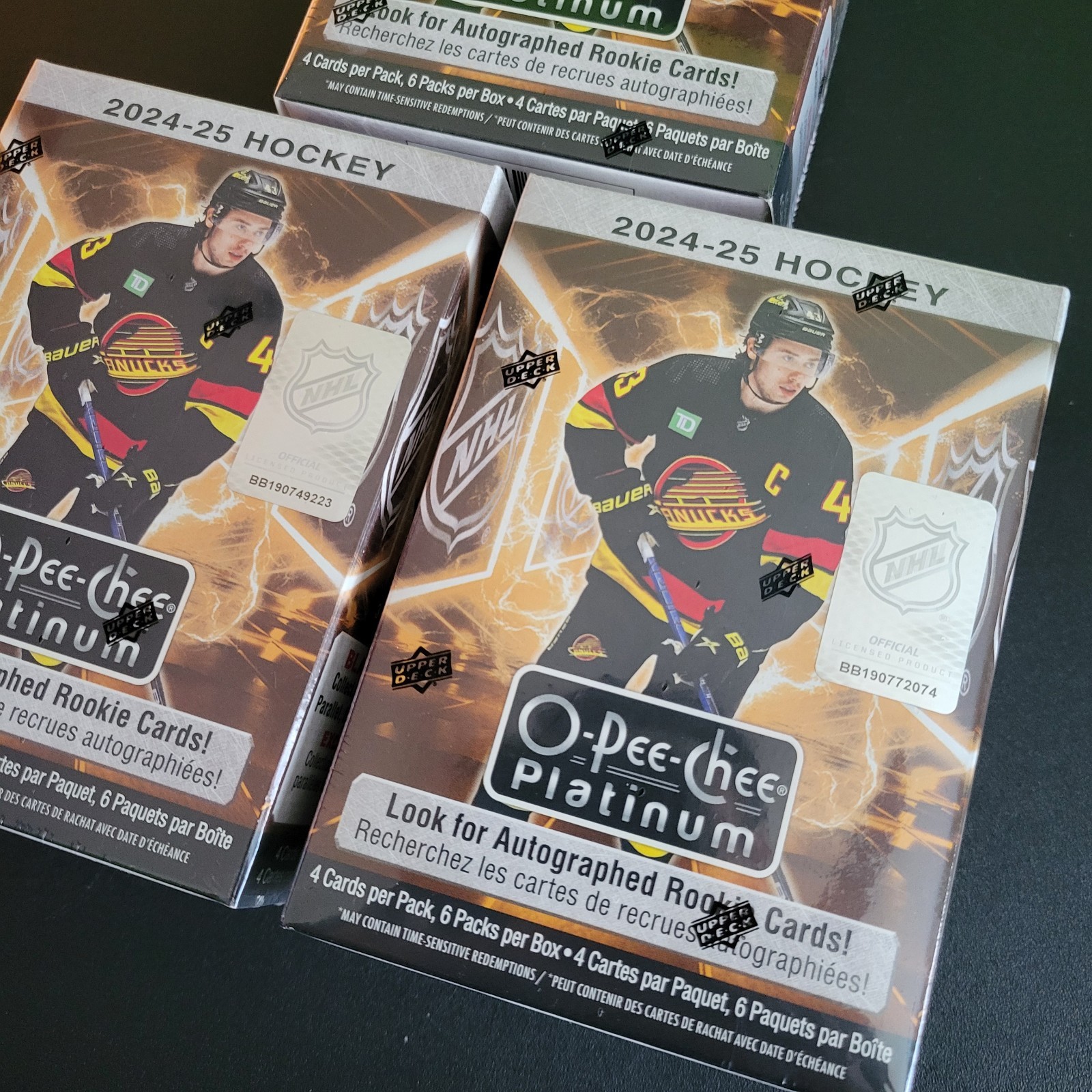 2024-25 Upper Deck O-Pee-Chee Platinum Hockey Blaster Box Set NEW Sealed Macklin