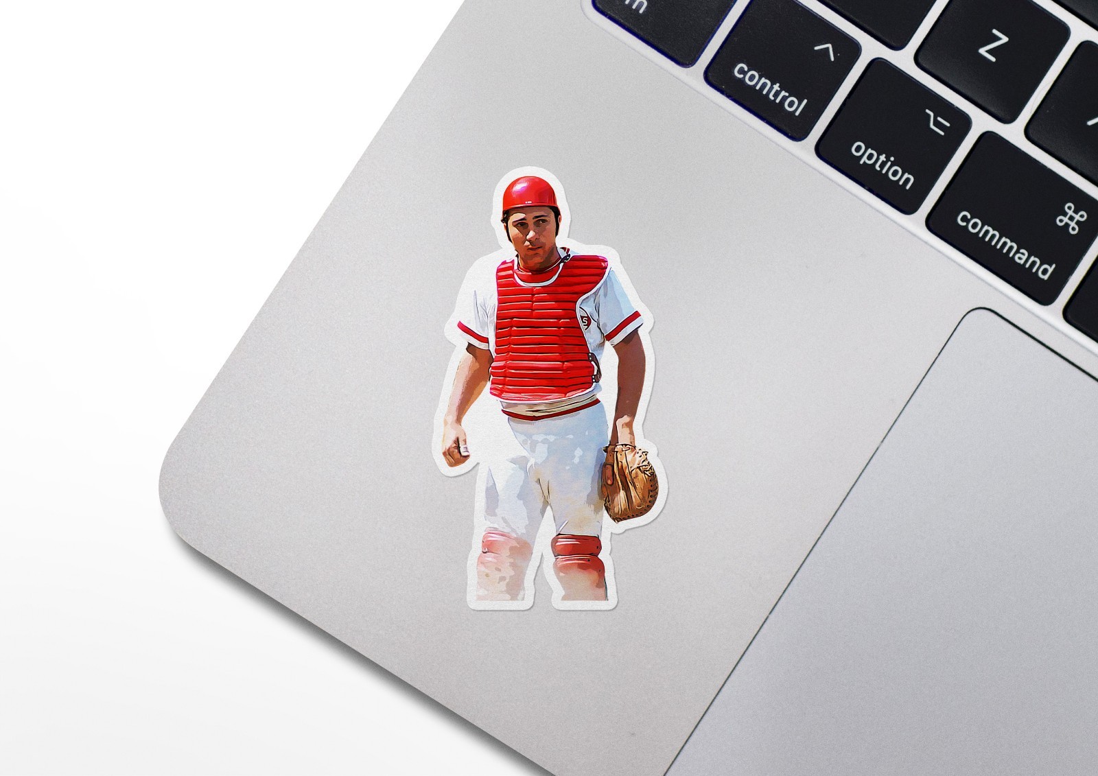 Johnny Bench Cincinnati Reds Sticker Decal–Glossy Waterproof Vinyl Self
