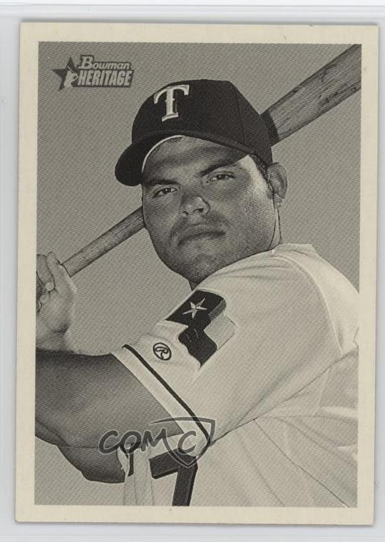 2001 Bowman Heritage Ivan Rodriguez #356 HOF 05k6
