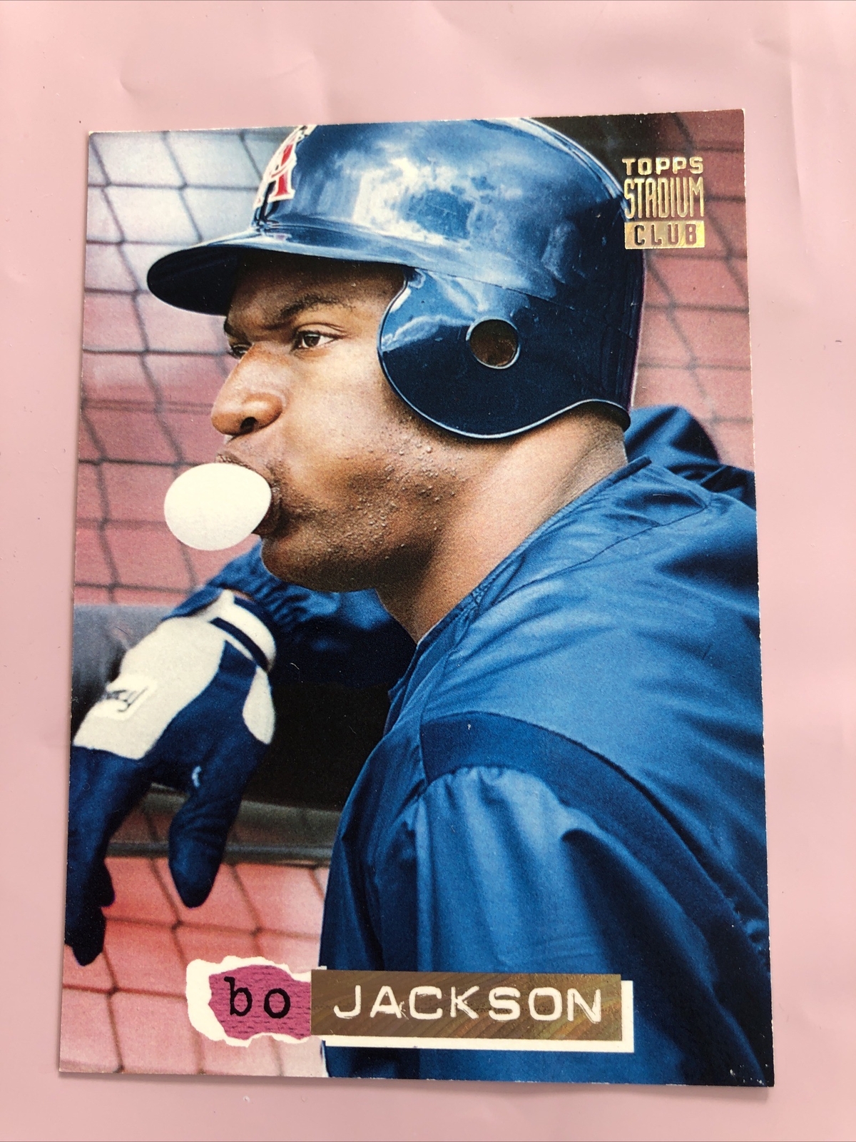 1994 Topps Stadium Club Golden Rainbow Bo Jackson #547 MINT Ca Angels