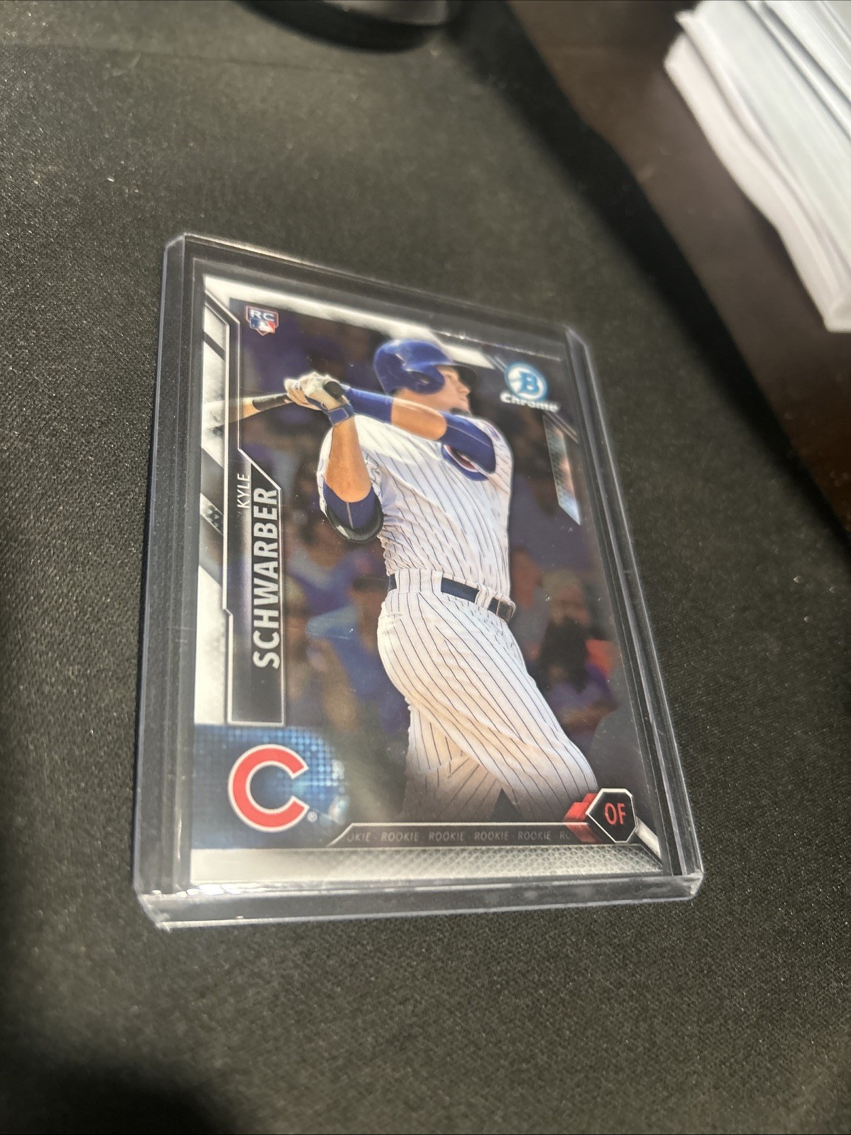 2016 BOWMAN CHROME KYLE SCHWARBER RC #122 CUBS PHILLIES