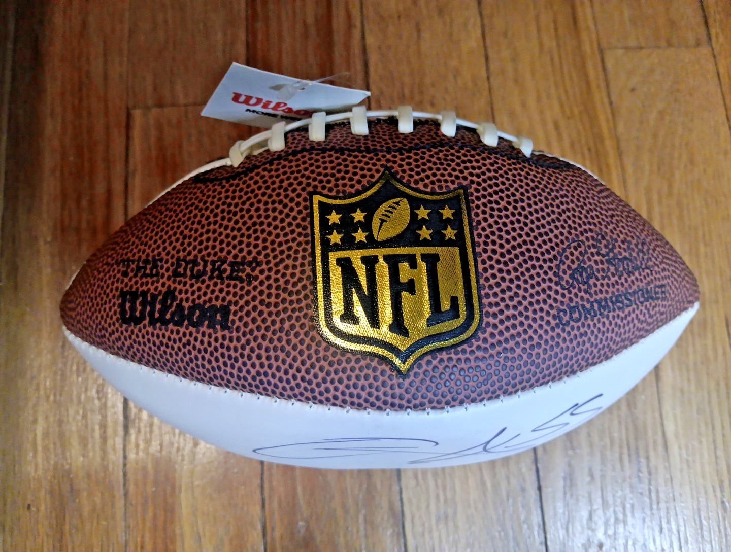 Wilson NFL Mini Game Ball “The Duke” WTF1691 NWT No Box – Unknown Signature