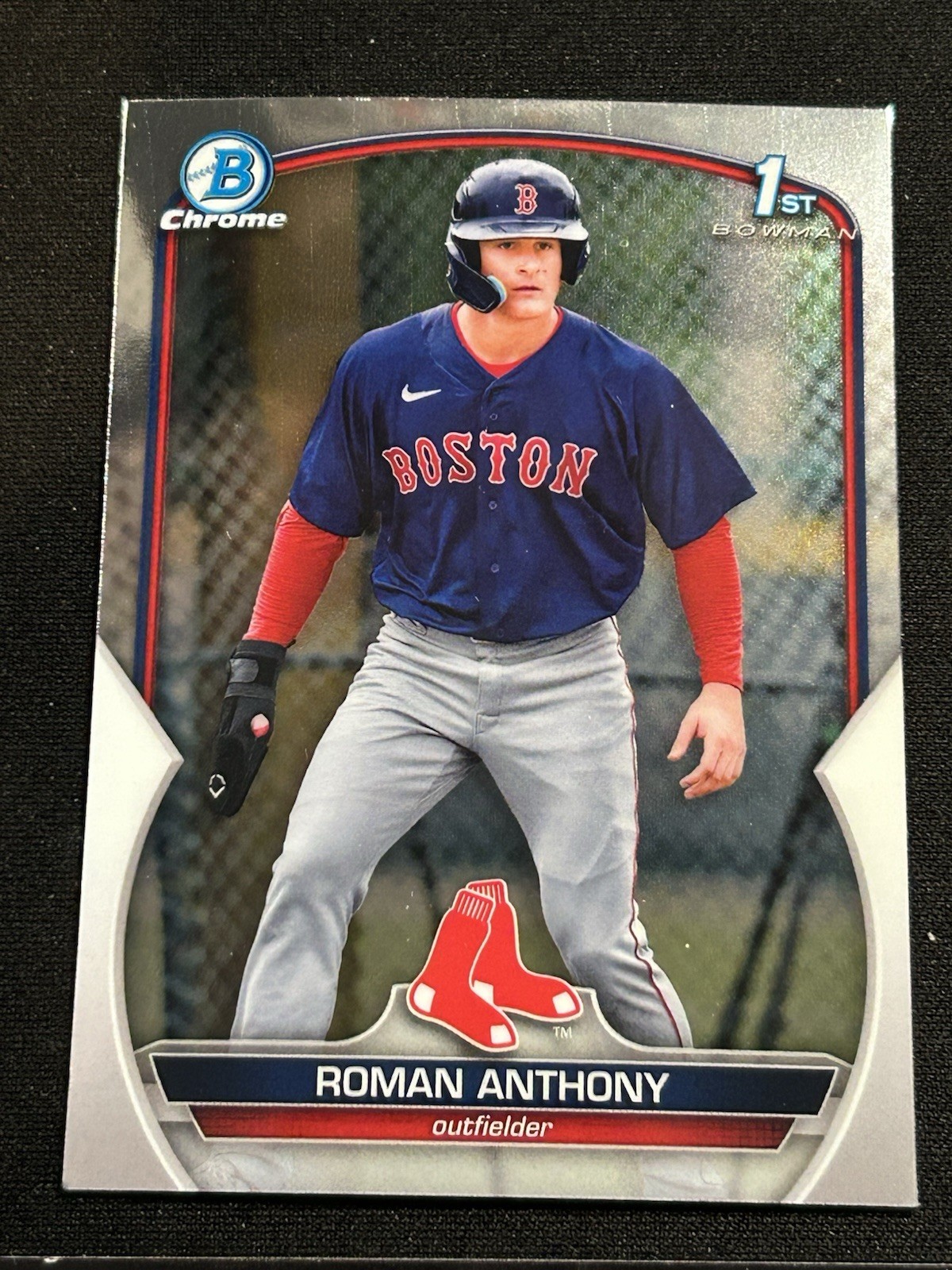 2023 Bowman Roman Anthony 1st Chrome Prospect #BCP-71 Boston Red Sox