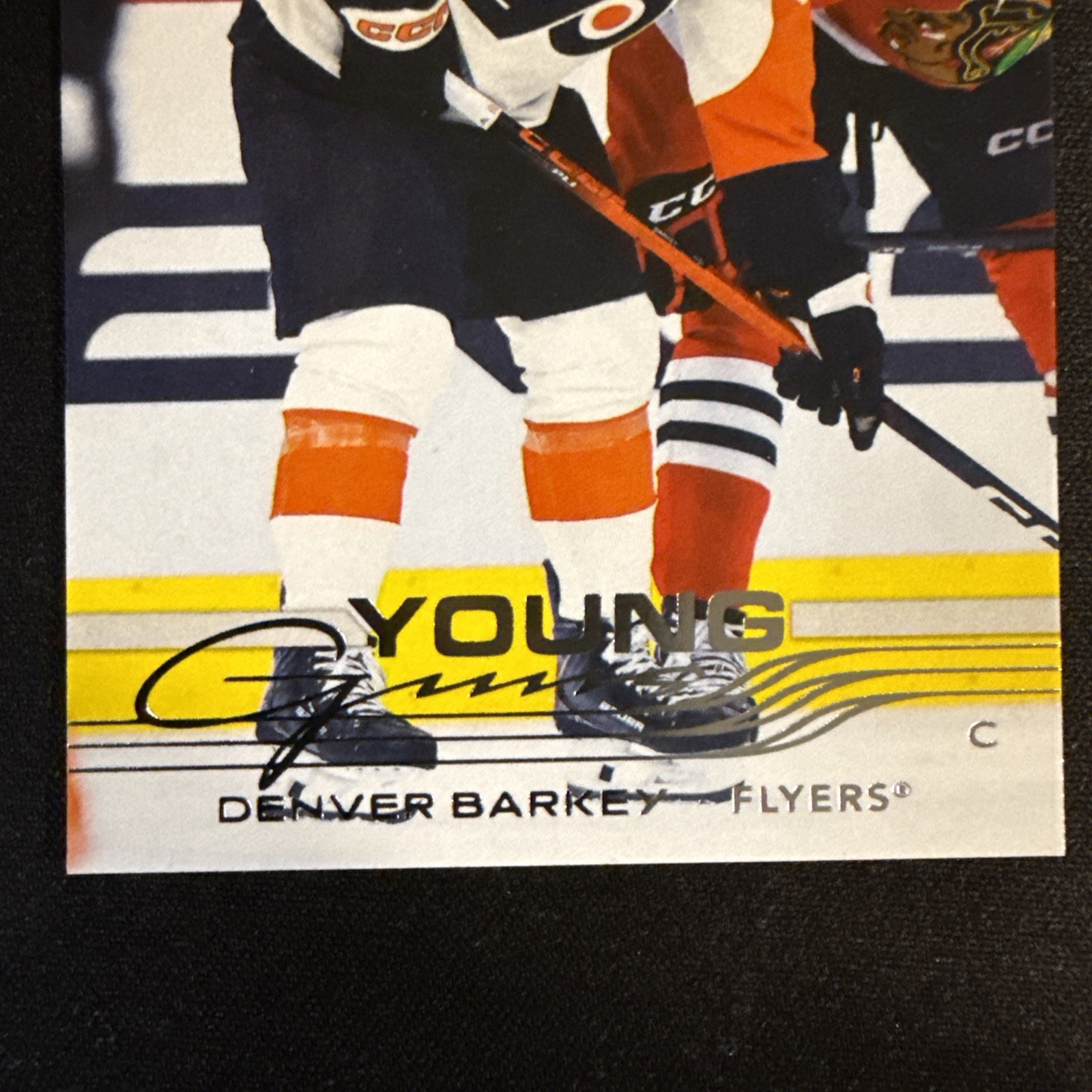 2025-26 Upper Deck Extended Series Young Guns – Denver Barkey #718 Flyers (RC)