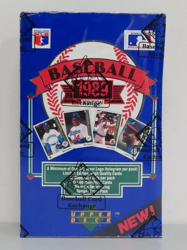 1989 Upper Deck MLB Baseball Low Series BBCE Wrapped Sealed Box