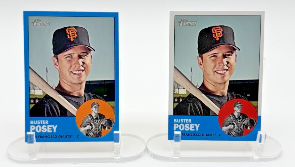 2012 Topps Heritage COMPLETE SET 1-500 + COMPLETE 57 Card Variation Set