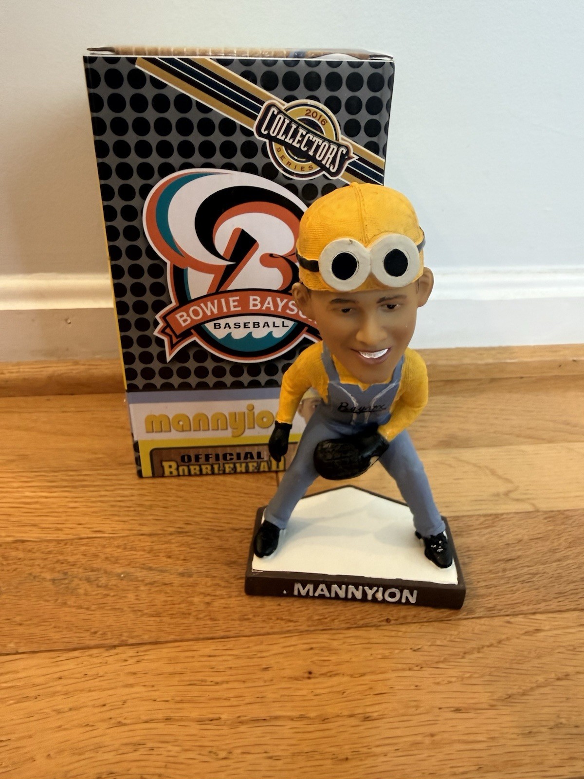 San Diego Padres Bowie Baysox Mannyion Minions Manny Machado Bobblehead SGA 2016