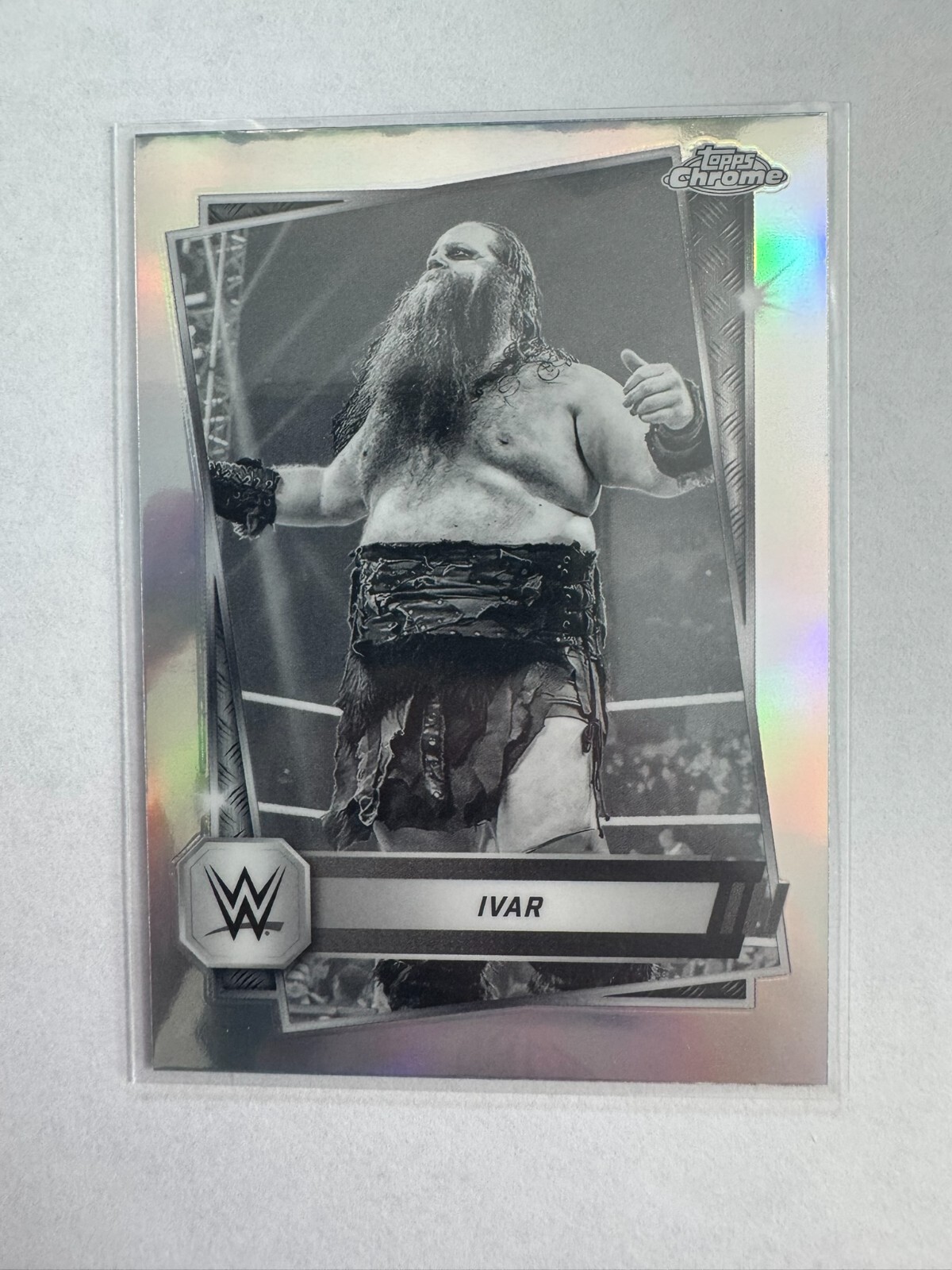 2025 Topps Chrome WWE Ivar Sepia Refractors