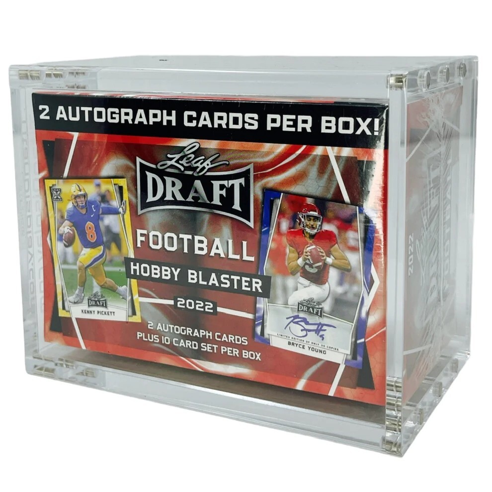 Premium Acrylic Display Case w/ Magnetic Lid & Stackable for Modern Blaster Box
