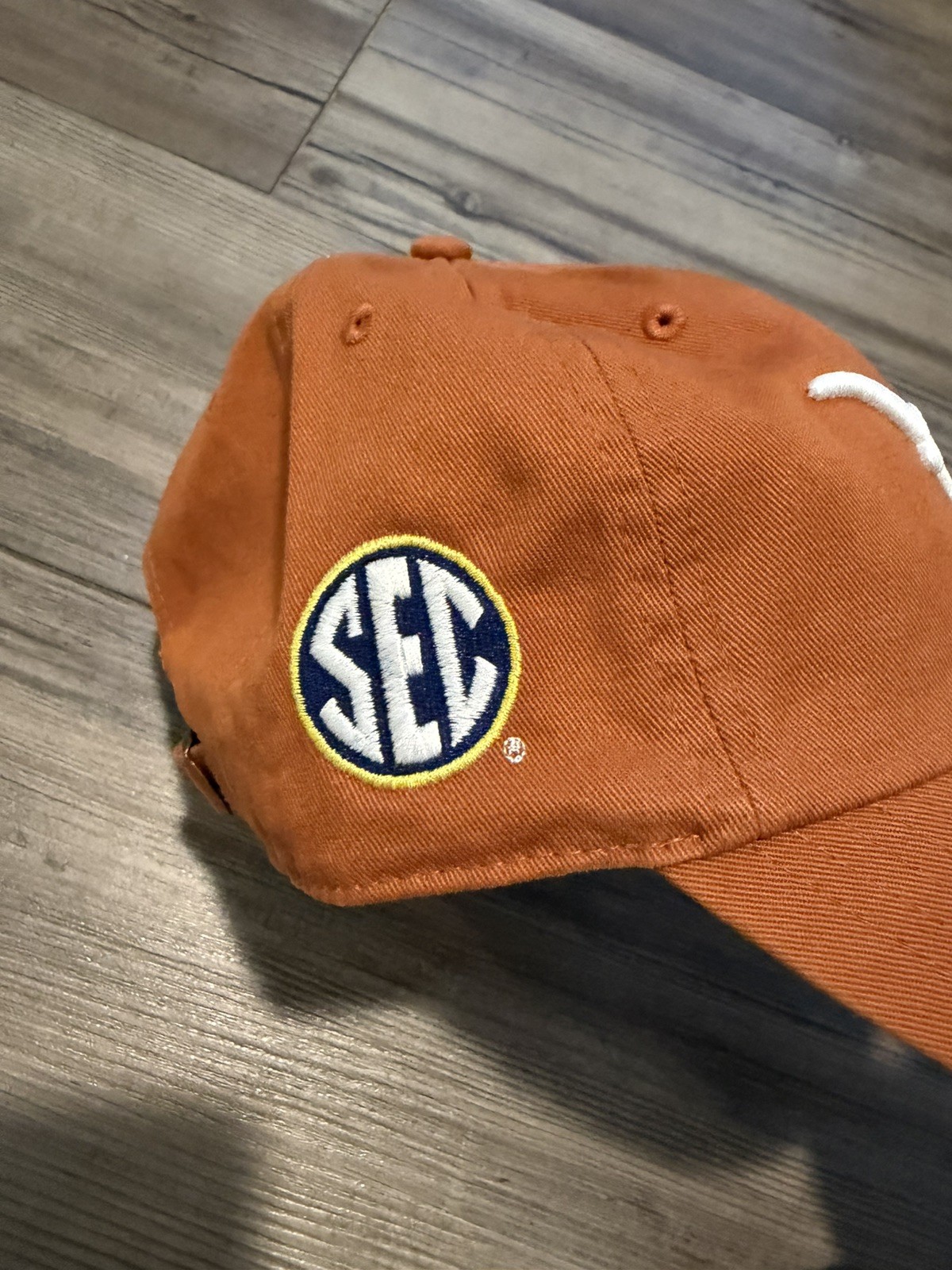 ’47 Texas Longhorns Clean Up Adjustable Hat SEC Inauguration patch RARE