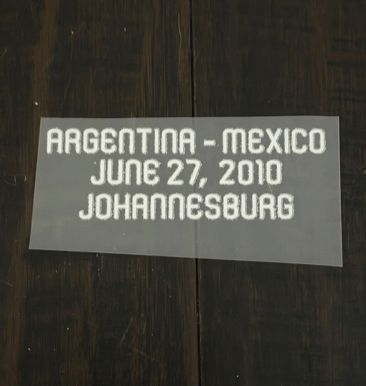 2010 2014 2018 Mexico Match Detail Detalles Partidos MDT Mundial World Cup