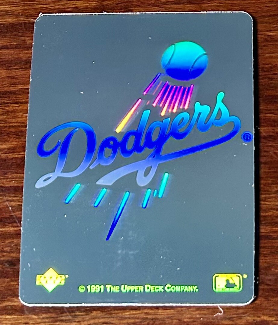 1990 & 1991 Upper Deck Hologram Baseball Team Logo Stickers U Pick, 25 Cent Ship