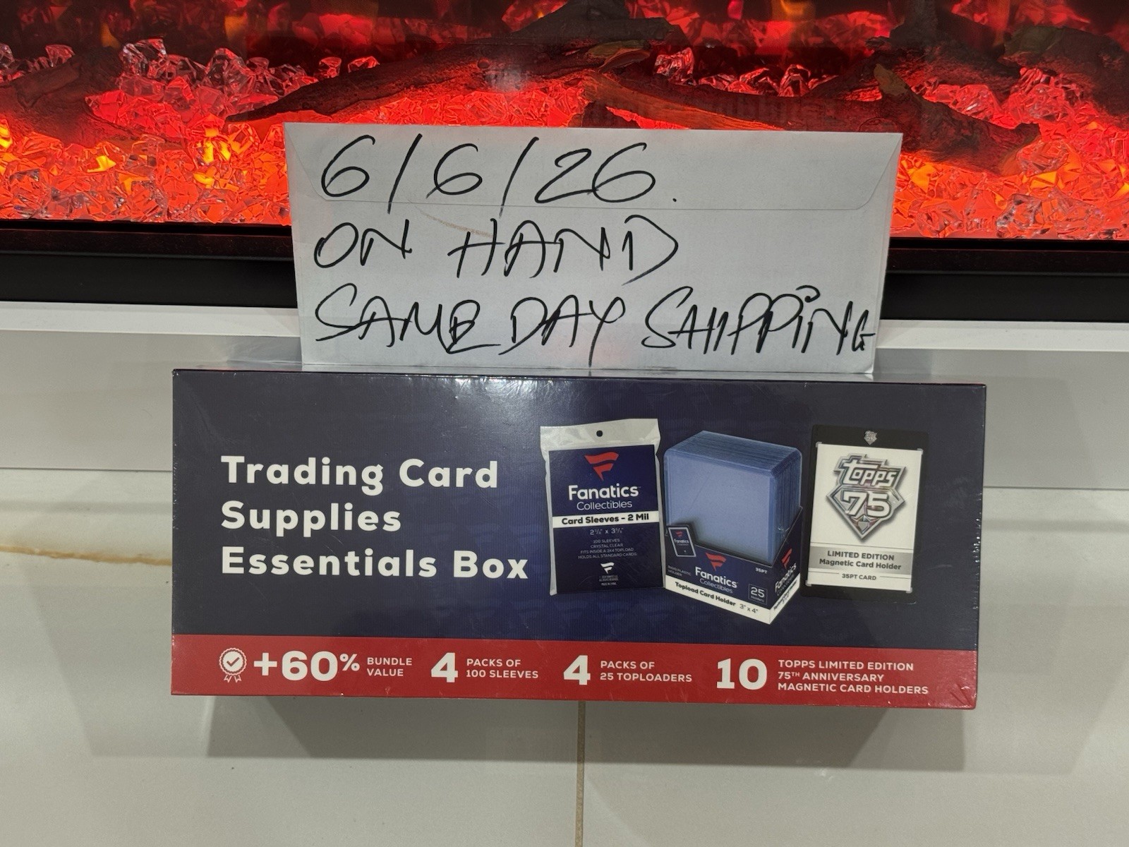 FANATICS Trading Card Supplies Essentials TOPPS 75™ ANNIVERSARY
