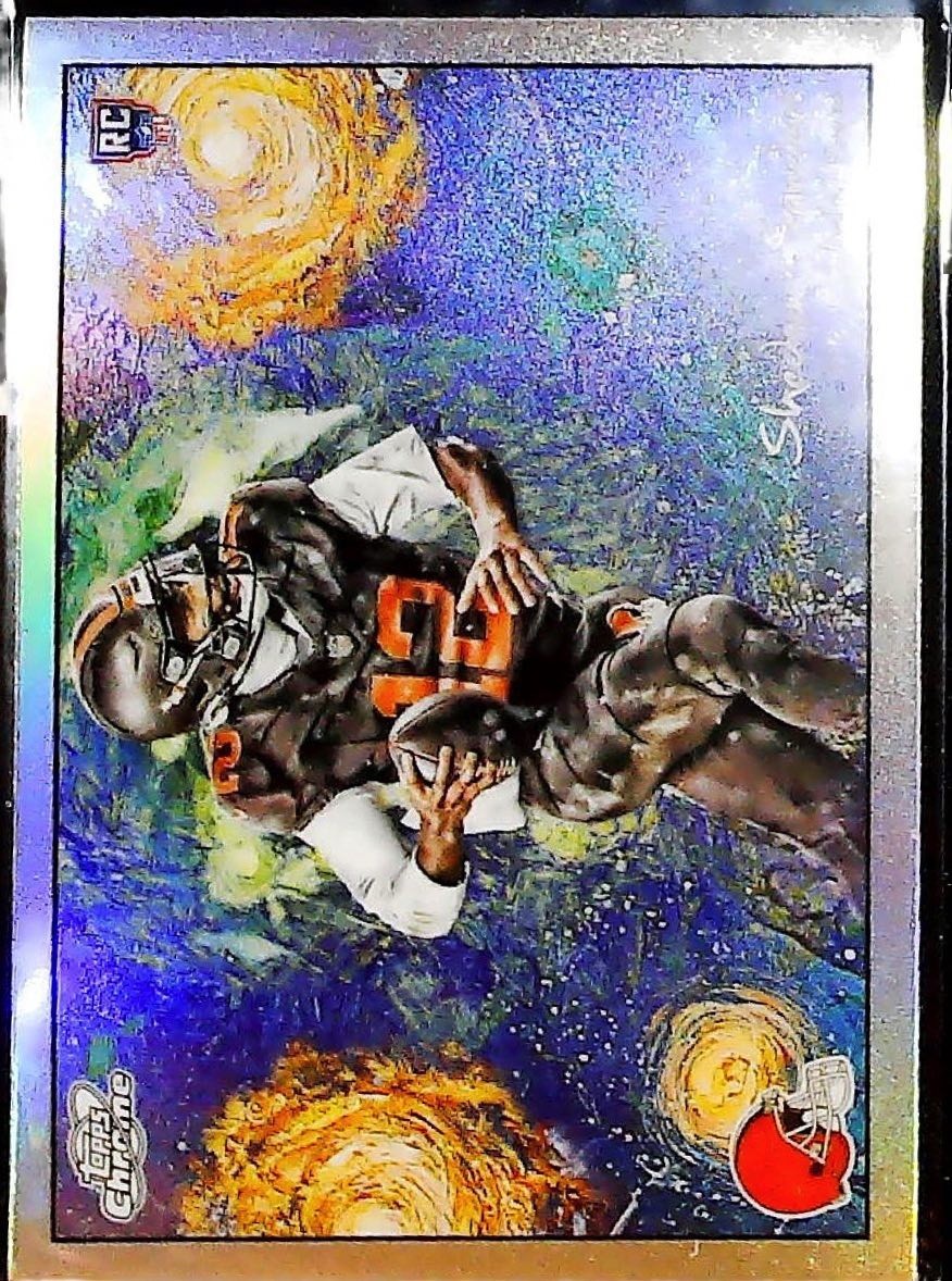 2025 Topps Chrome Cosmic #STN-3 Shedeur Sanders Stars in the Night