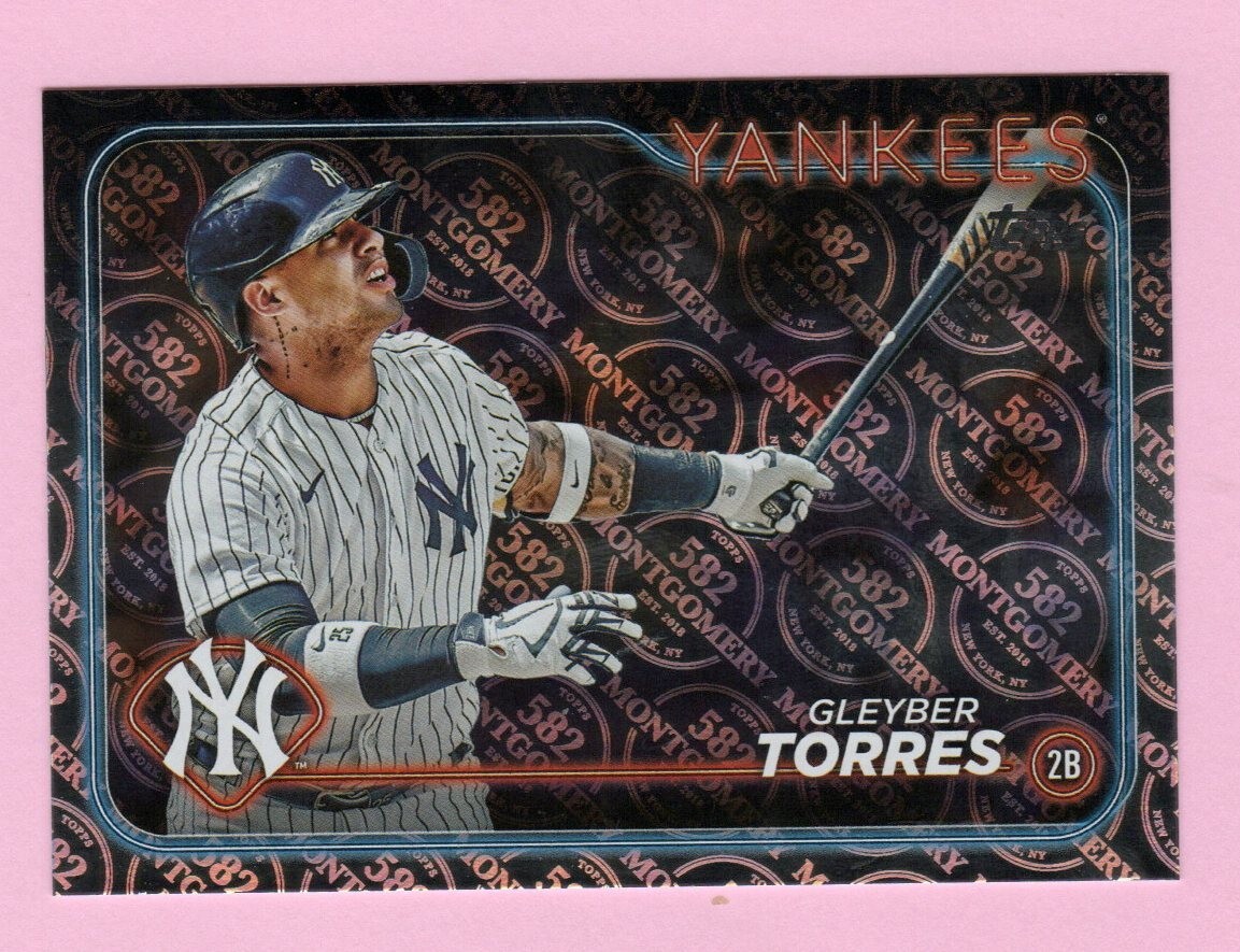 2024 Topps 582 Montgomery Club #210 Gleyber Torres New York Yankees