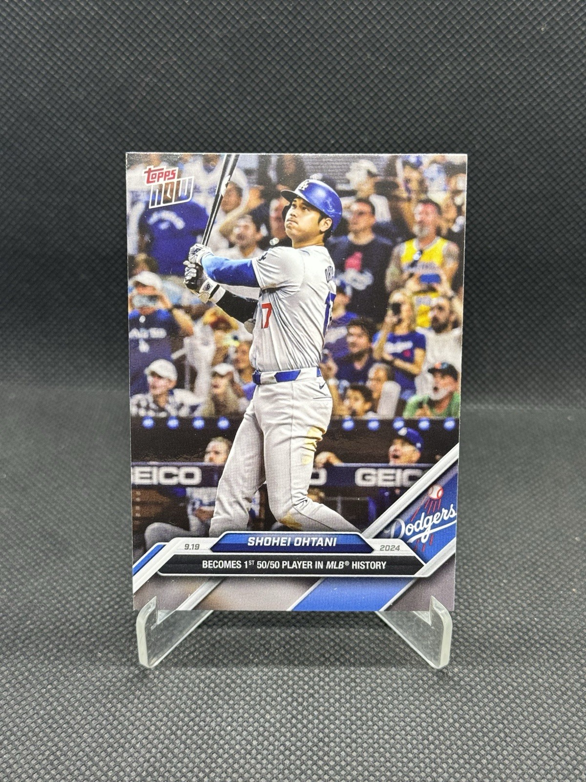 2024 Topps Now – Shohei Ohtani #722 1st 50/50 Player in MLB History