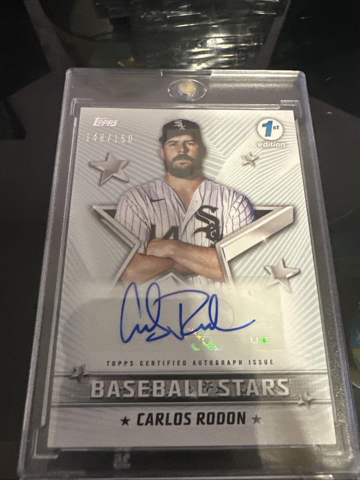 2022 Carlos Rodon Topps Series 1 1st Edition Baseball Stars Auto /150 #BSA-CR🔥