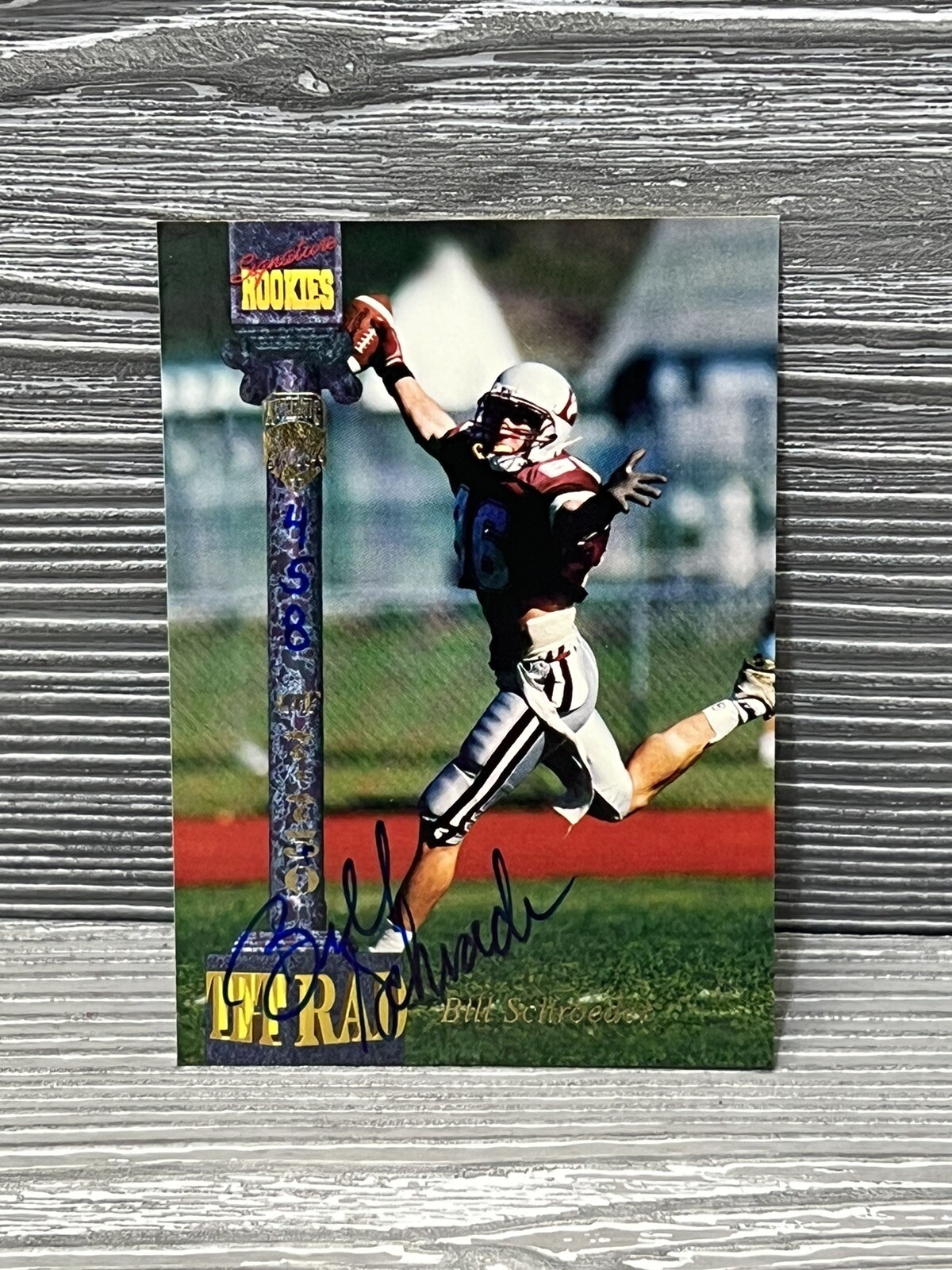 1994 Signature Rookies Tetrad Autographs Bill Schroeder #25 WI LaCrosse 458/7750