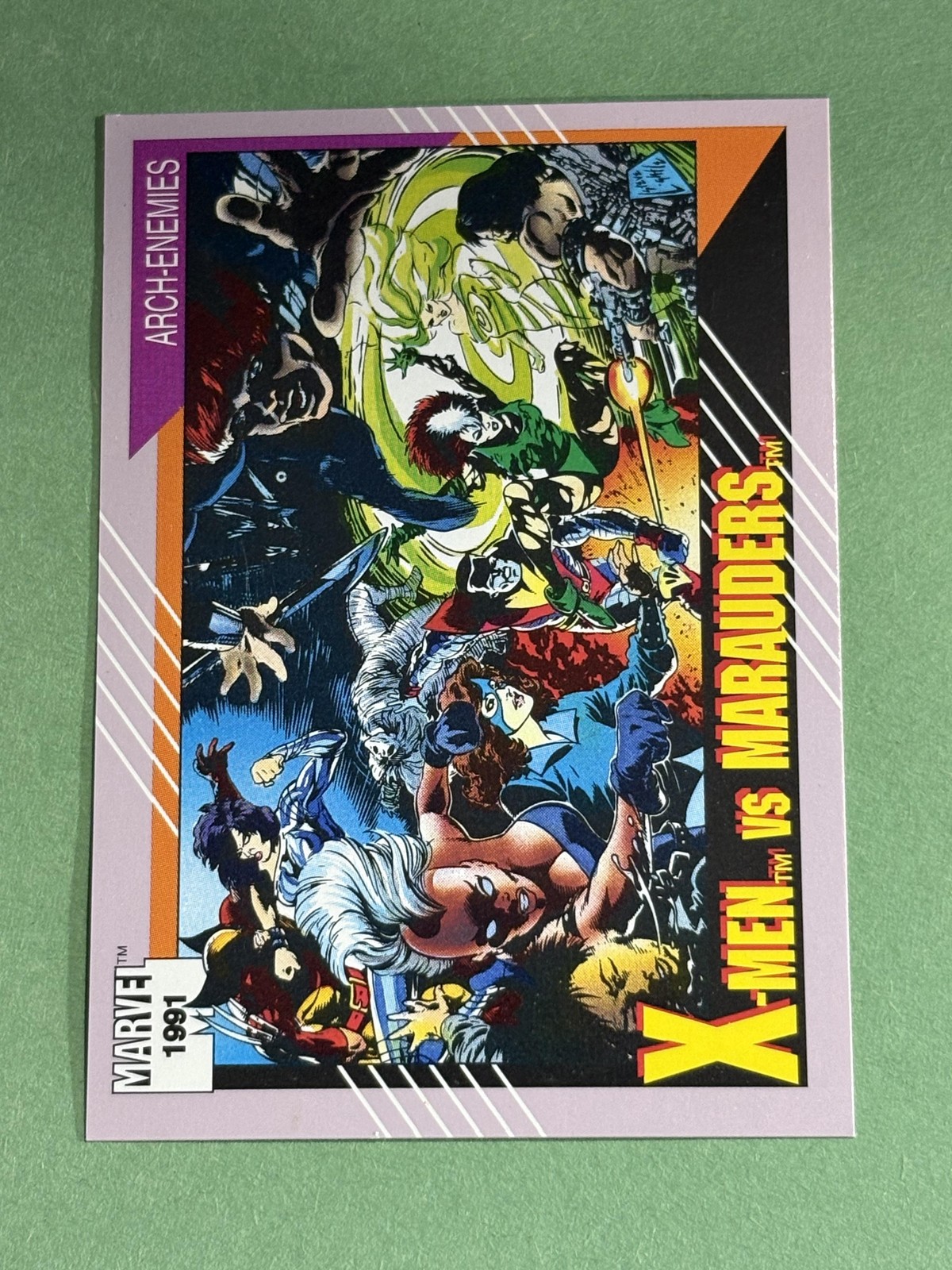 X-Men vs. Marauders 1991 Impel Marvel Universe II #117 *S461*
