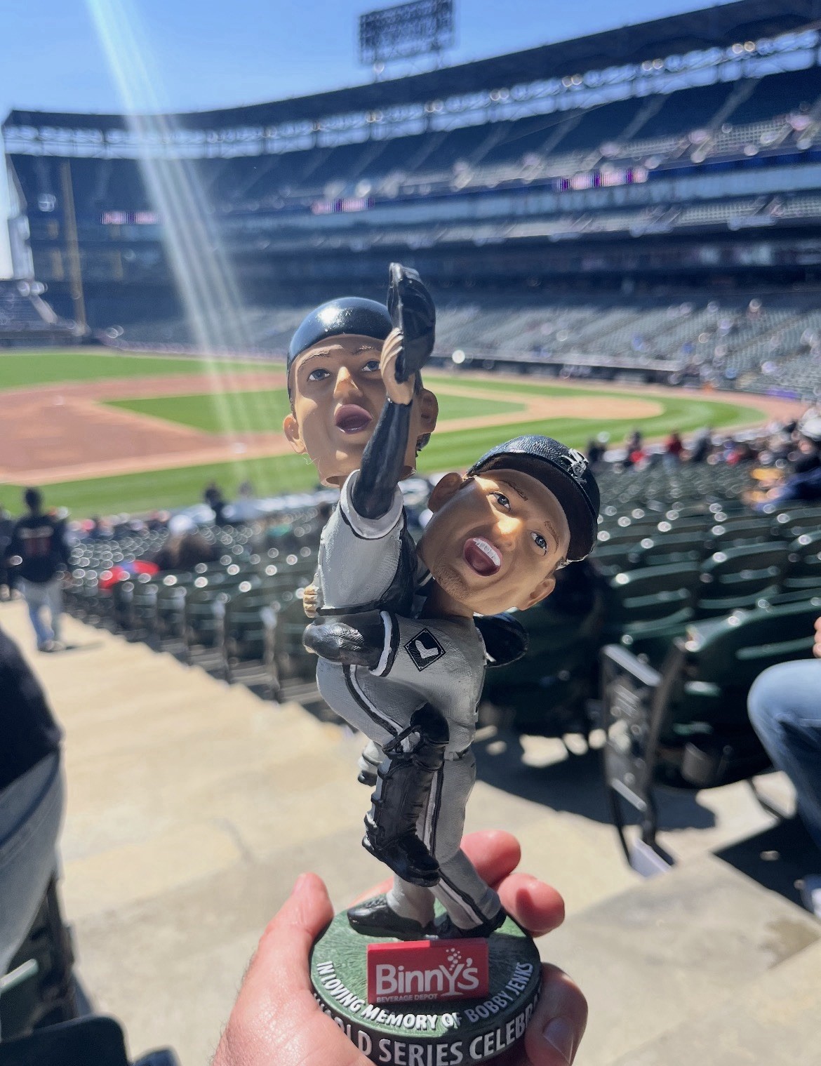 Chicago White Sox Jenks & A.J. Celebration Bobblehead SGA 4/5/26 New In Box