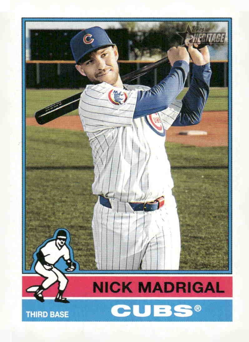 2025 Topps Heritage #375 Nick Madrigal