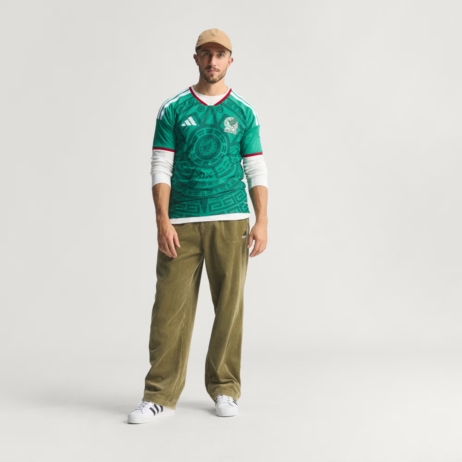 Men’s Authentic adidas Mexico Player Match Jersey 2026