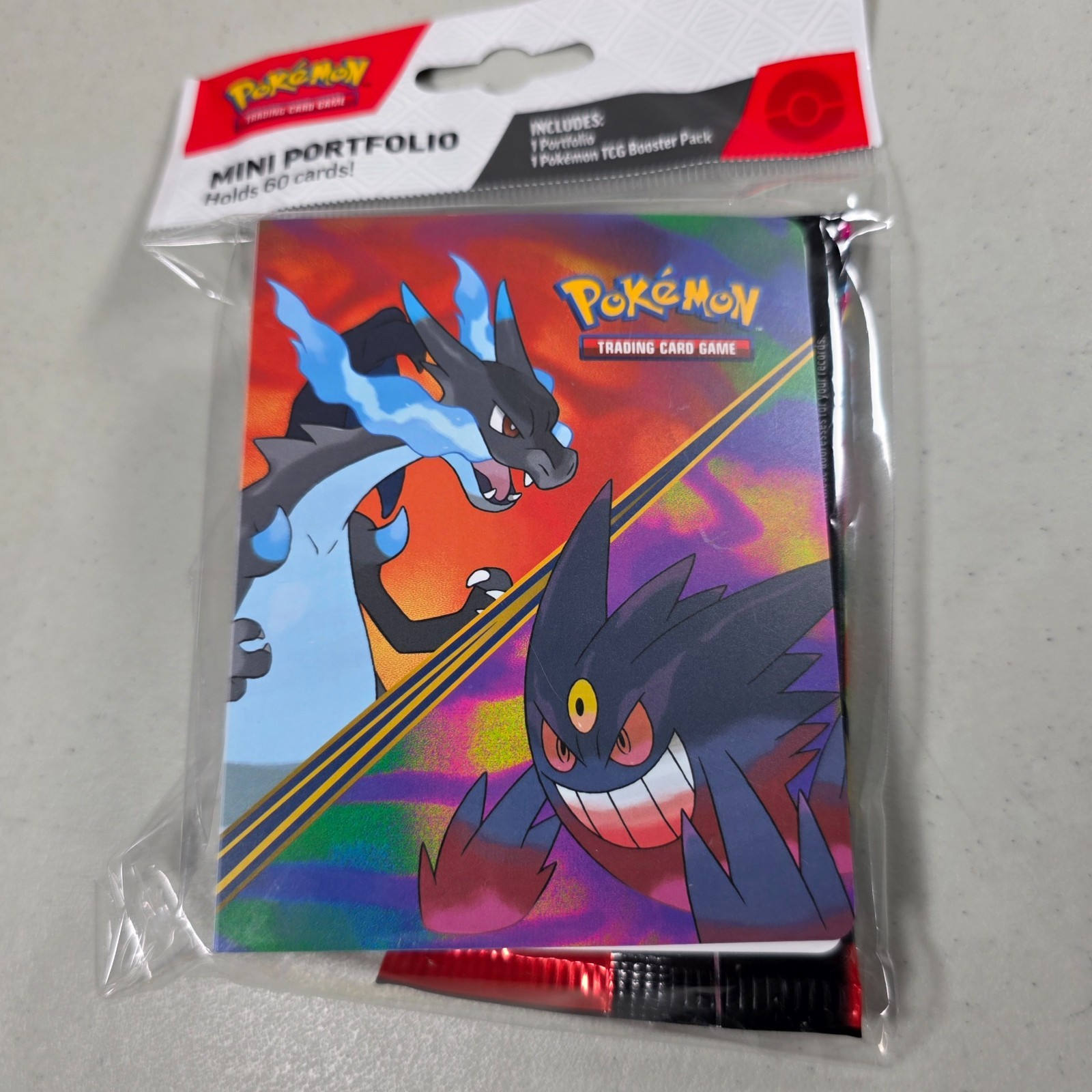 Pokemon Mini Portfolio 1 Mega Evolution Phantasmal Flames Booster Pack Q1 2026