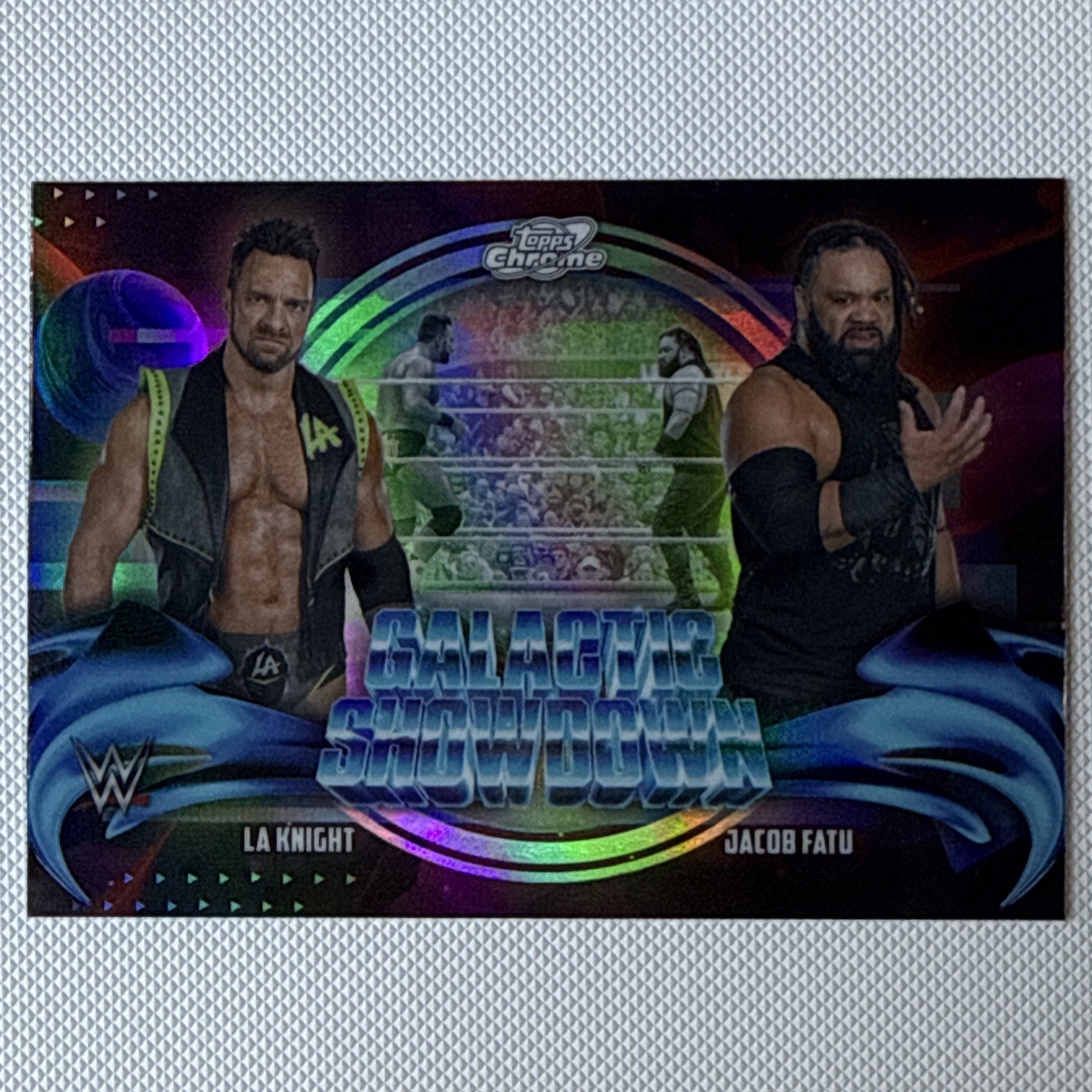 GALACTIC SHOWDOWN 2026 Topps Chrome Cosmic WWE Wrestling You Pick/Choose! READ*