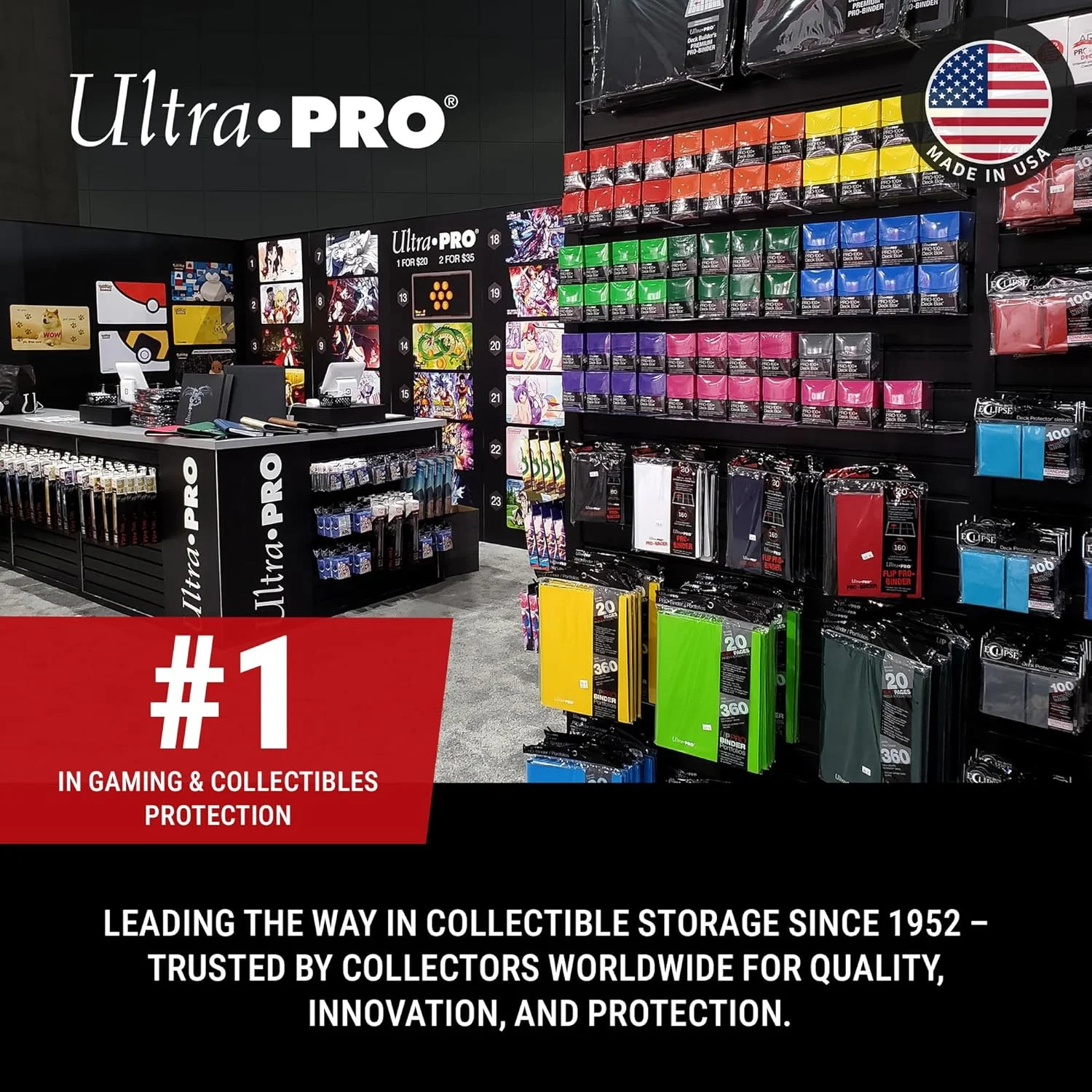 Ultra Pro 200 Trading Cards 3″ x 4″