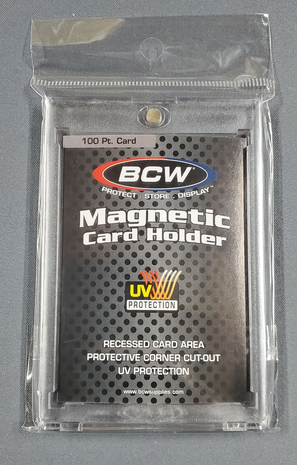 (16x) BCW 100 PT One Touch Thick Card 100pt Magnetic Holder Ultra Pro Mold
