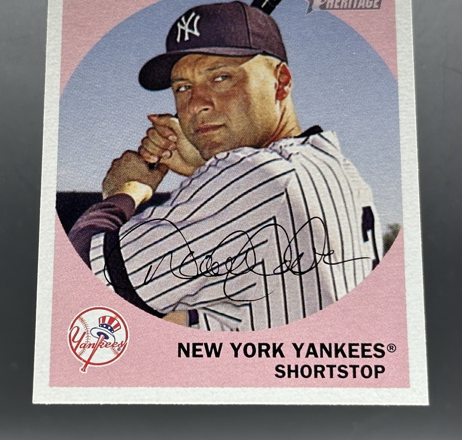 2008 Topps Heritage #68 Derek Jeter – New York Yankees | Base – Card