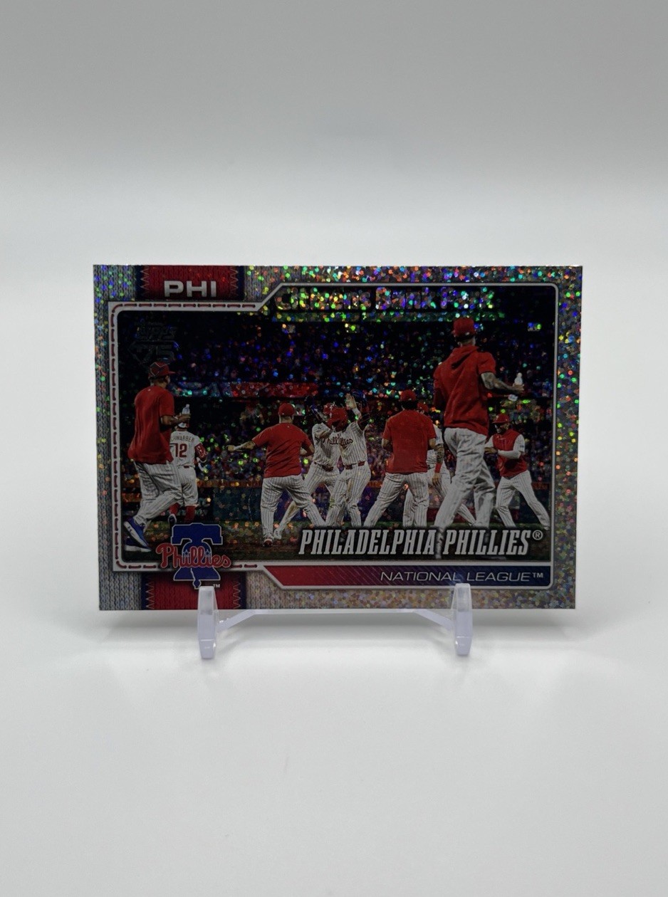 2026 Topps Series 1 – Philadelphia Phillies Confetti Foil #295