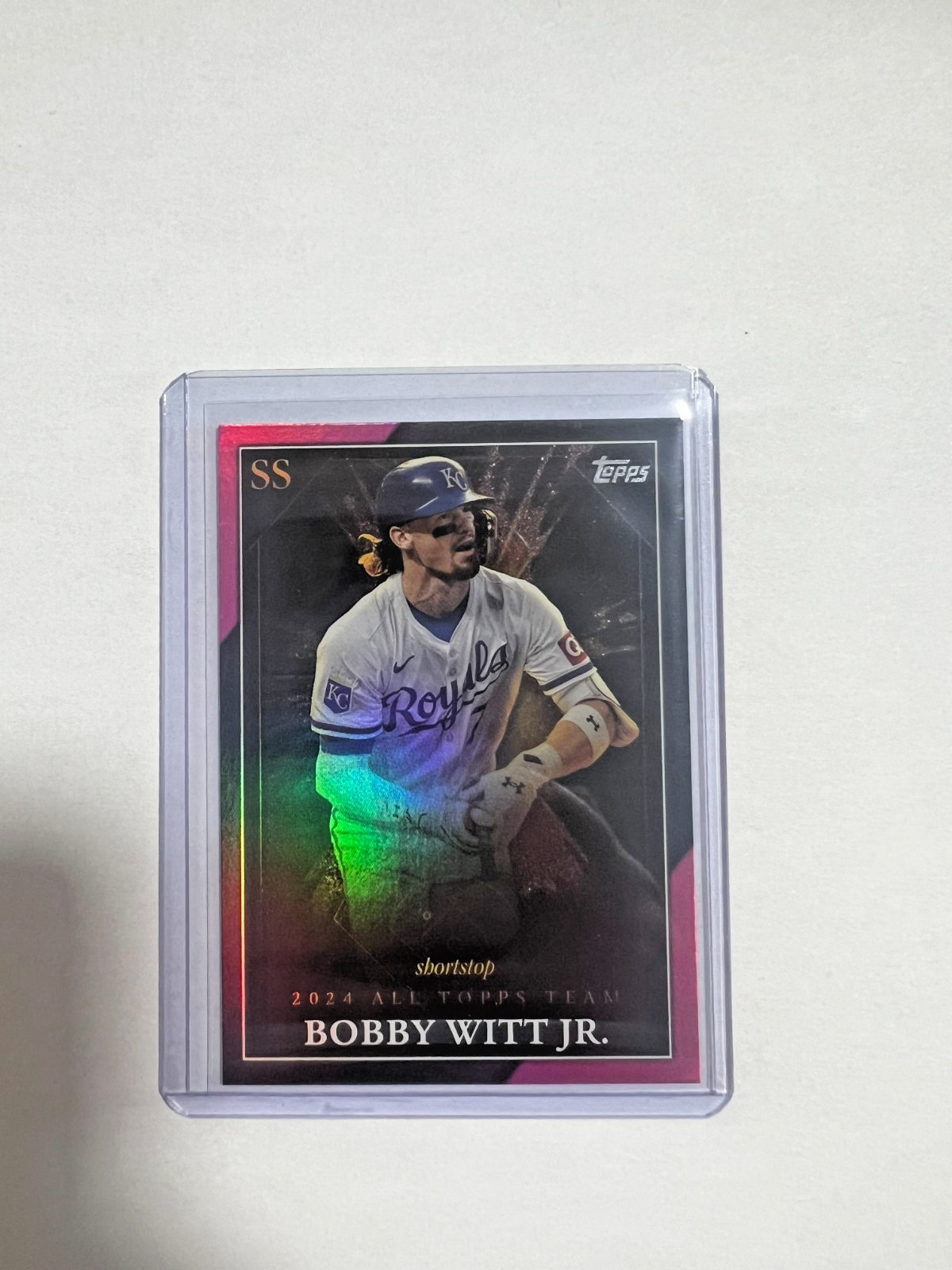 2025 Topps Series 1 – 2024 All Topps Team Bobby Witt Jr. #ATT-11 Pink Foil