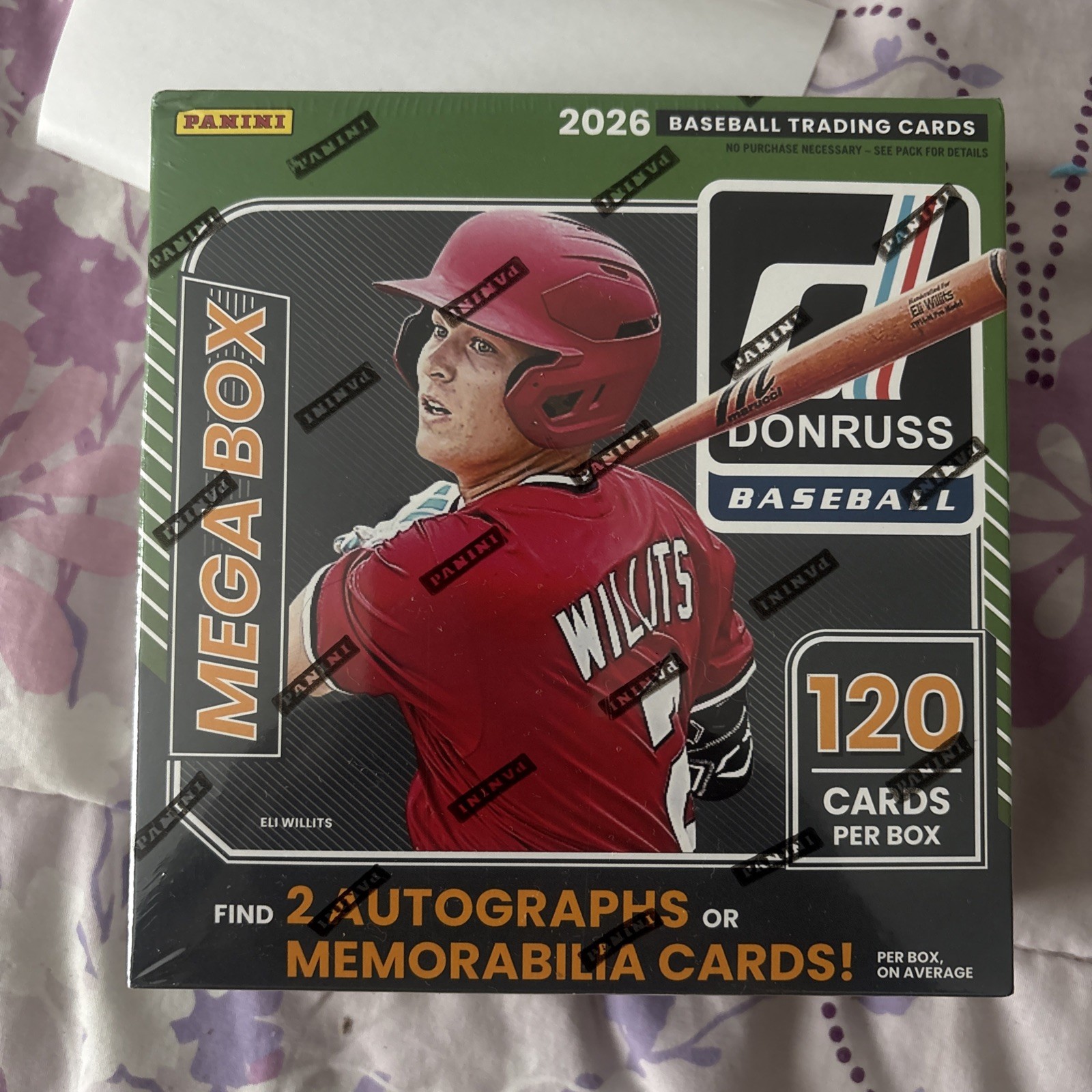 2026 Panini Donruss Baseball Factory Sealed Mega Box