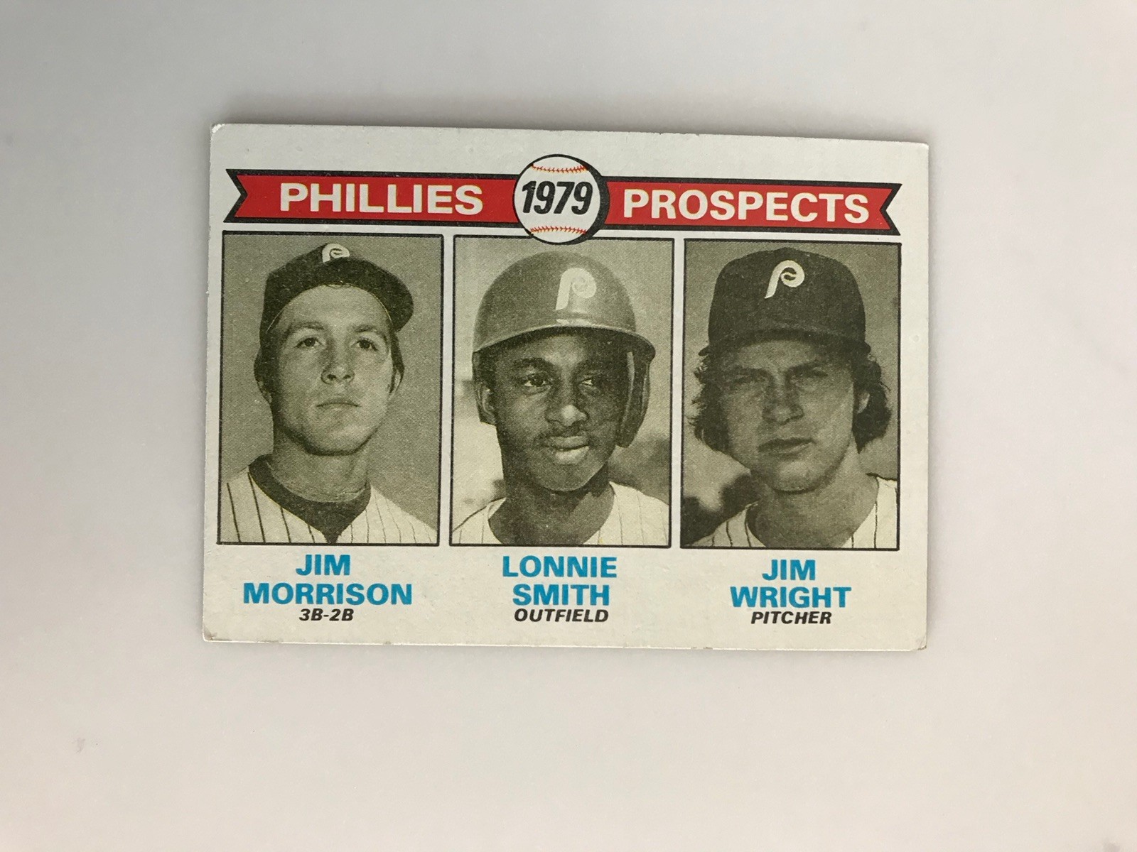 1979 Topps Philadelphia Phillies Prospects #722 Lonnie Smith (RC)