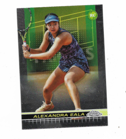 2024 Topps Chrome—–TENNIS———ALEXANDRA EALA—ROOKIE BASE CARD #191