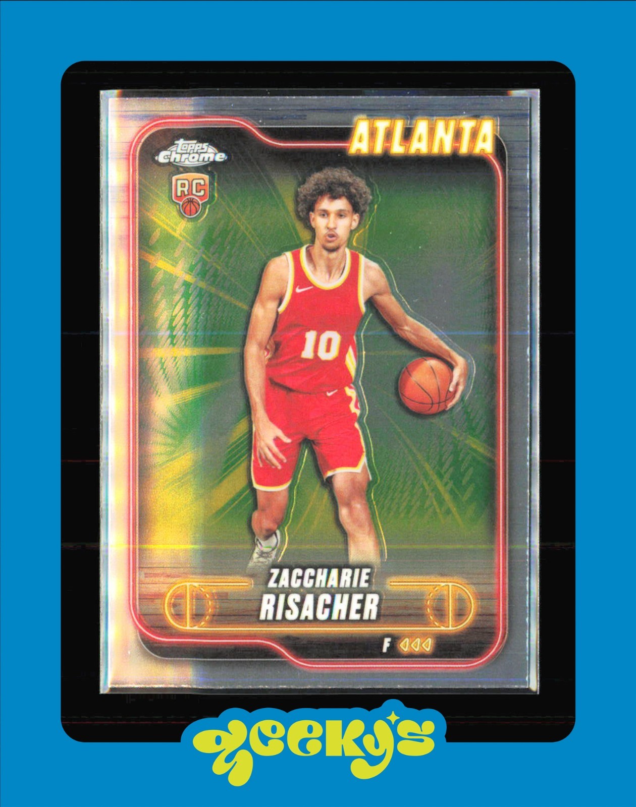 Zaccharie Risacher Atlanta HAWKS 2024-25 Topps $2MIN ORDER