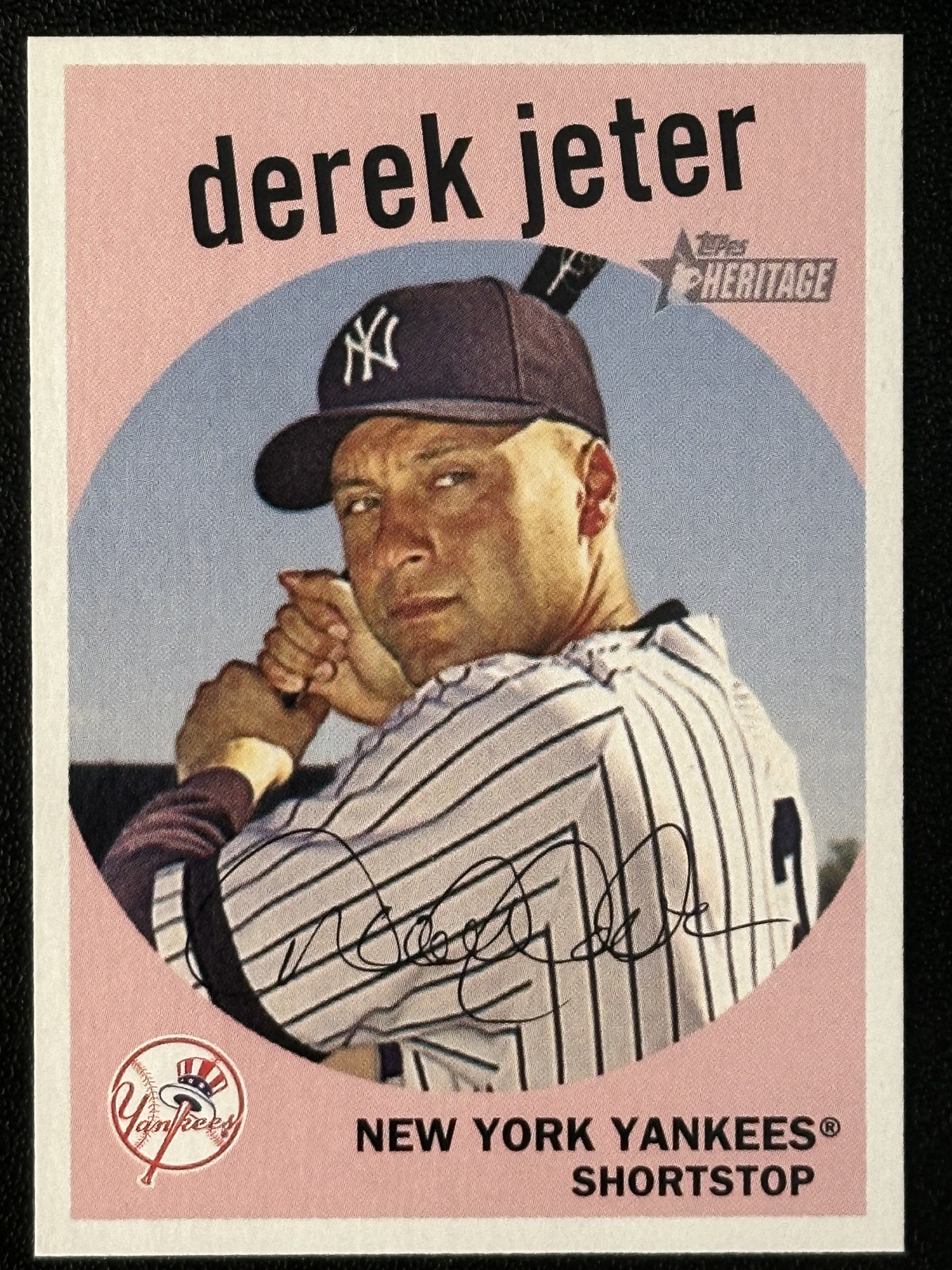2008 Topps Heritage – Derek Jeter #68