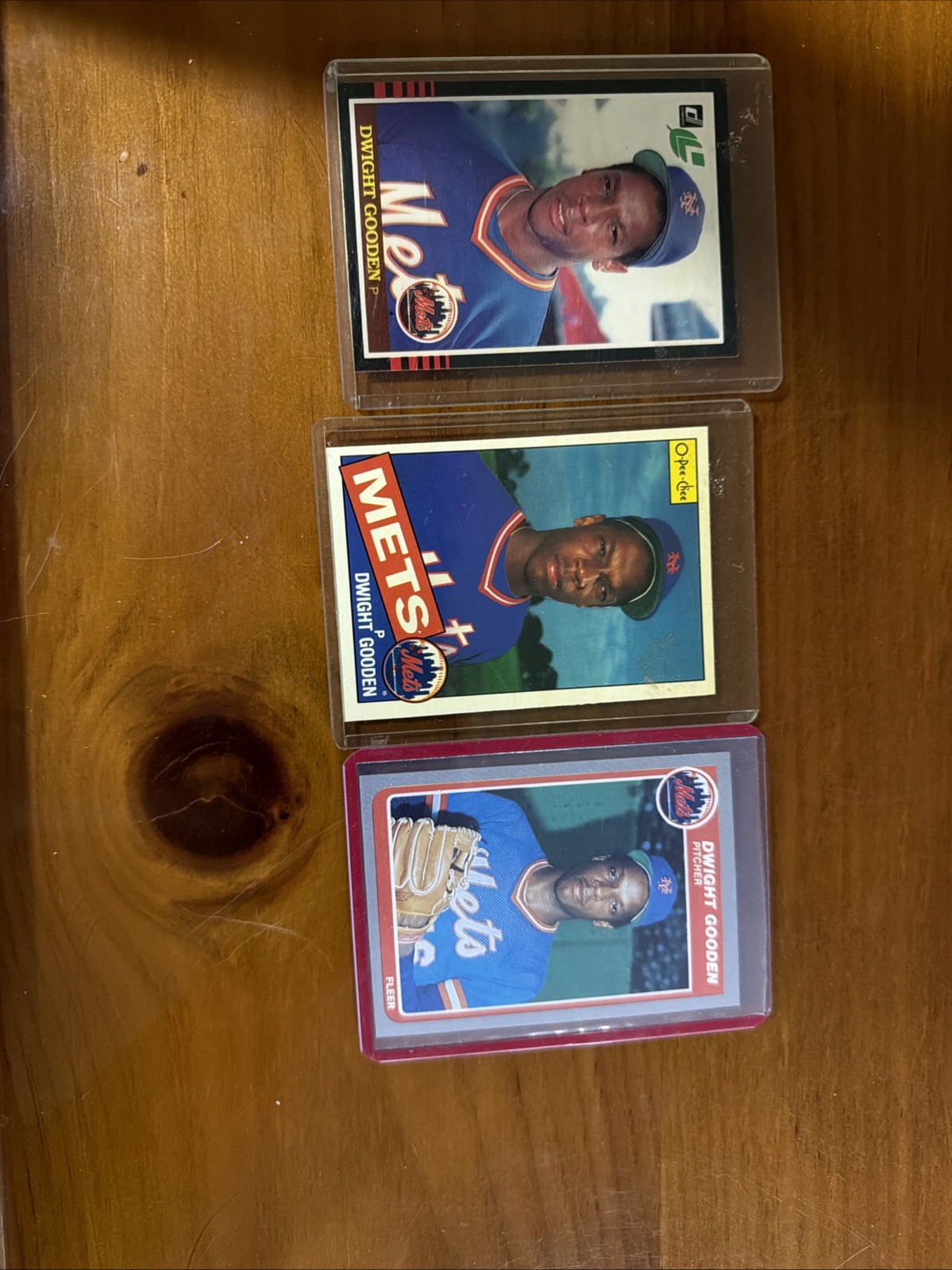 dwight gooden rookie O-pee-chee Donruss And Fleer
