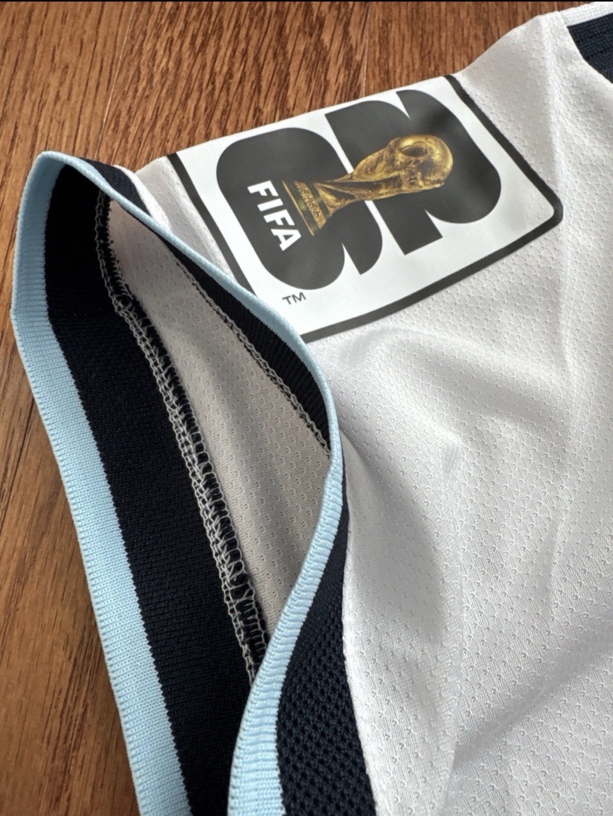Argentina Home Soccer Jersey PLAYER VERSION Messi #10 World Cup 2026 Medium