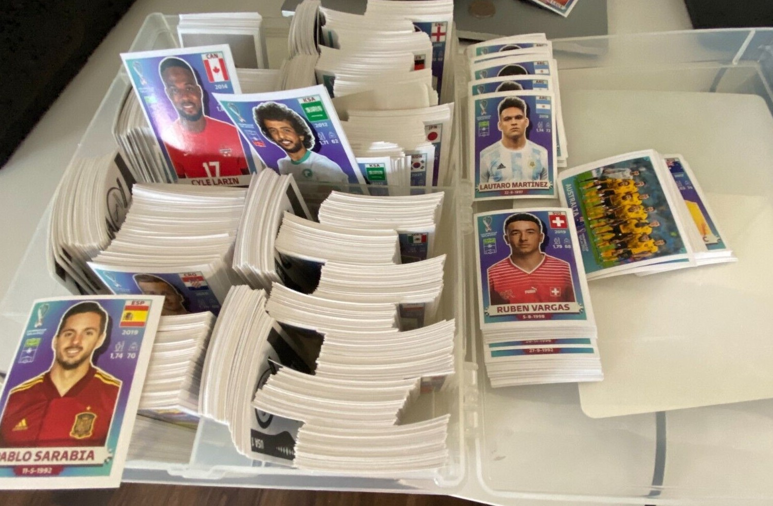 FIFA Soccer World Cup QATAR 2022 Panini Stickers Pick any White Border ARG #1