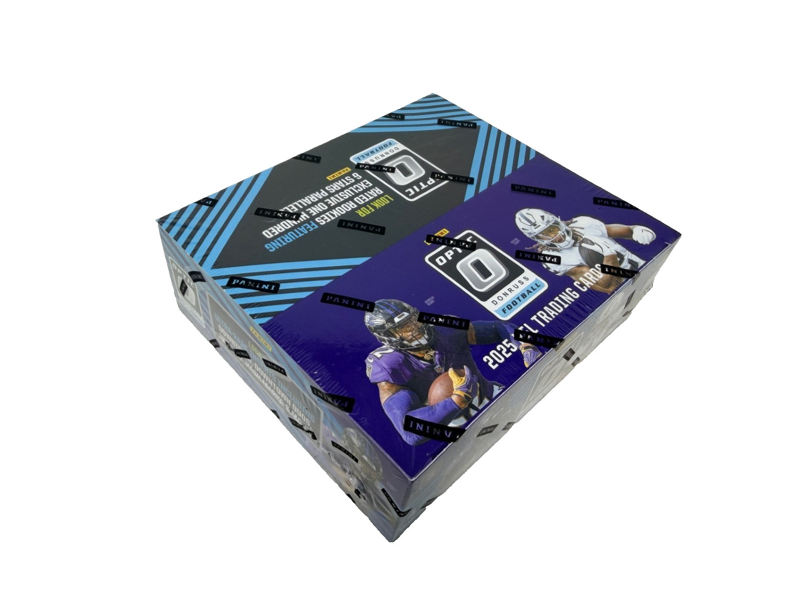 New Panini Optic Donruss Football 2025 NFL Trading Cards 80Ct Retail Box