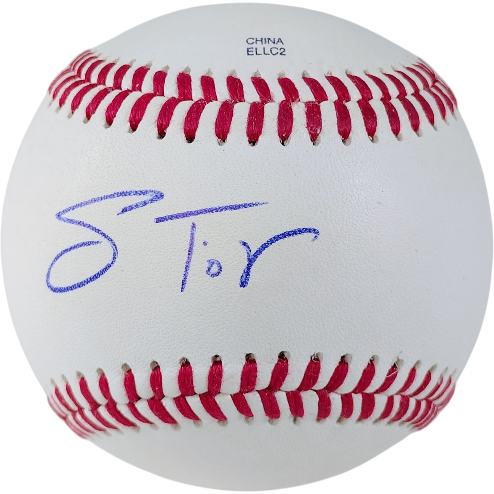 Samad Taylor Signed Rawlings Baseball Padres Exact Photo Proof COA MLB Autograph