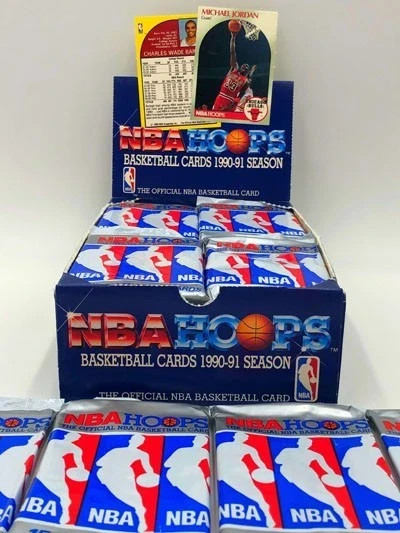 1990-91 NBA Hoops Series 1 Basketball Pack