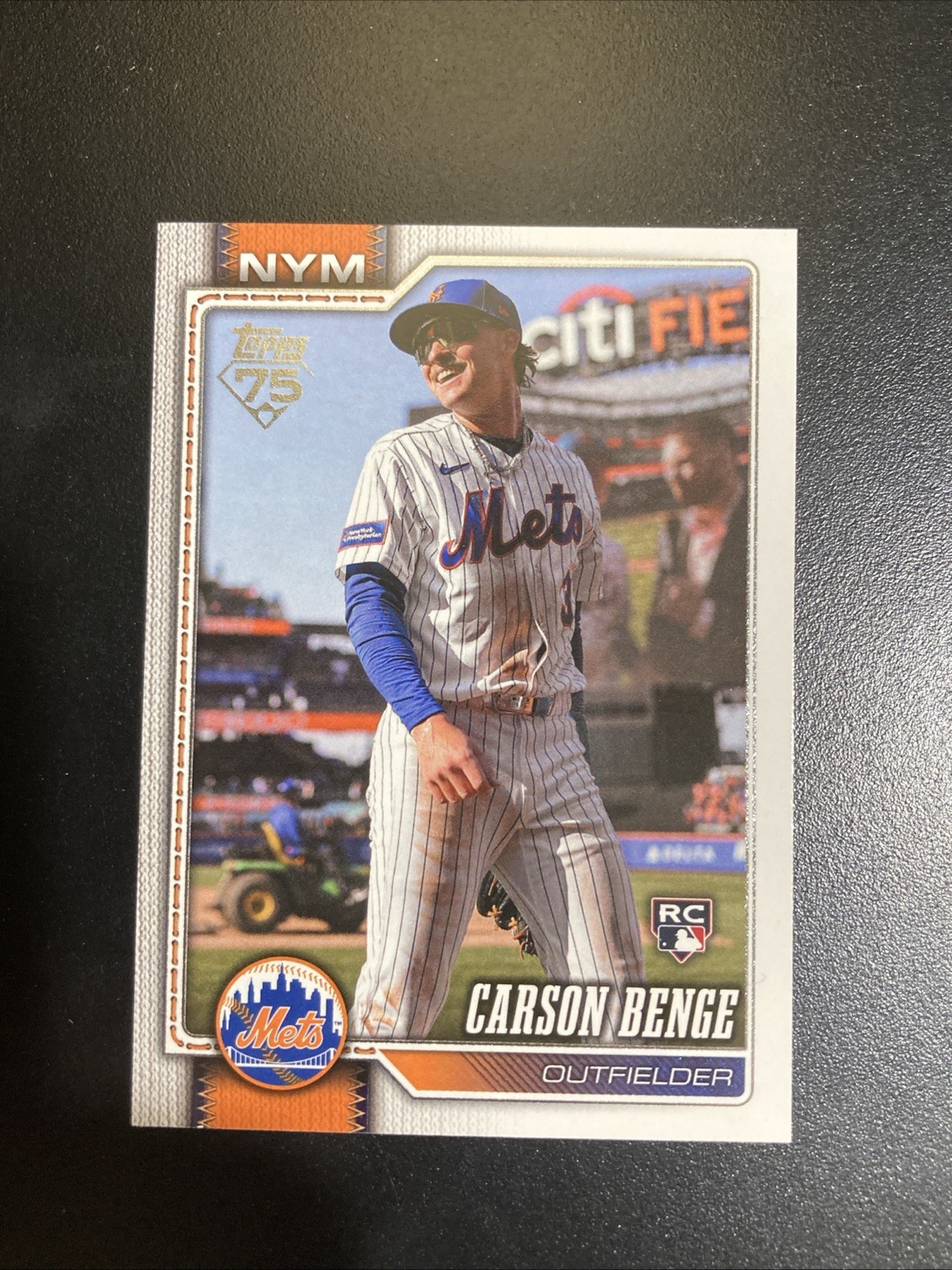 2026 Topps Baseball Complete Set Carson Benge Rookie RC Short Print #699 Mets