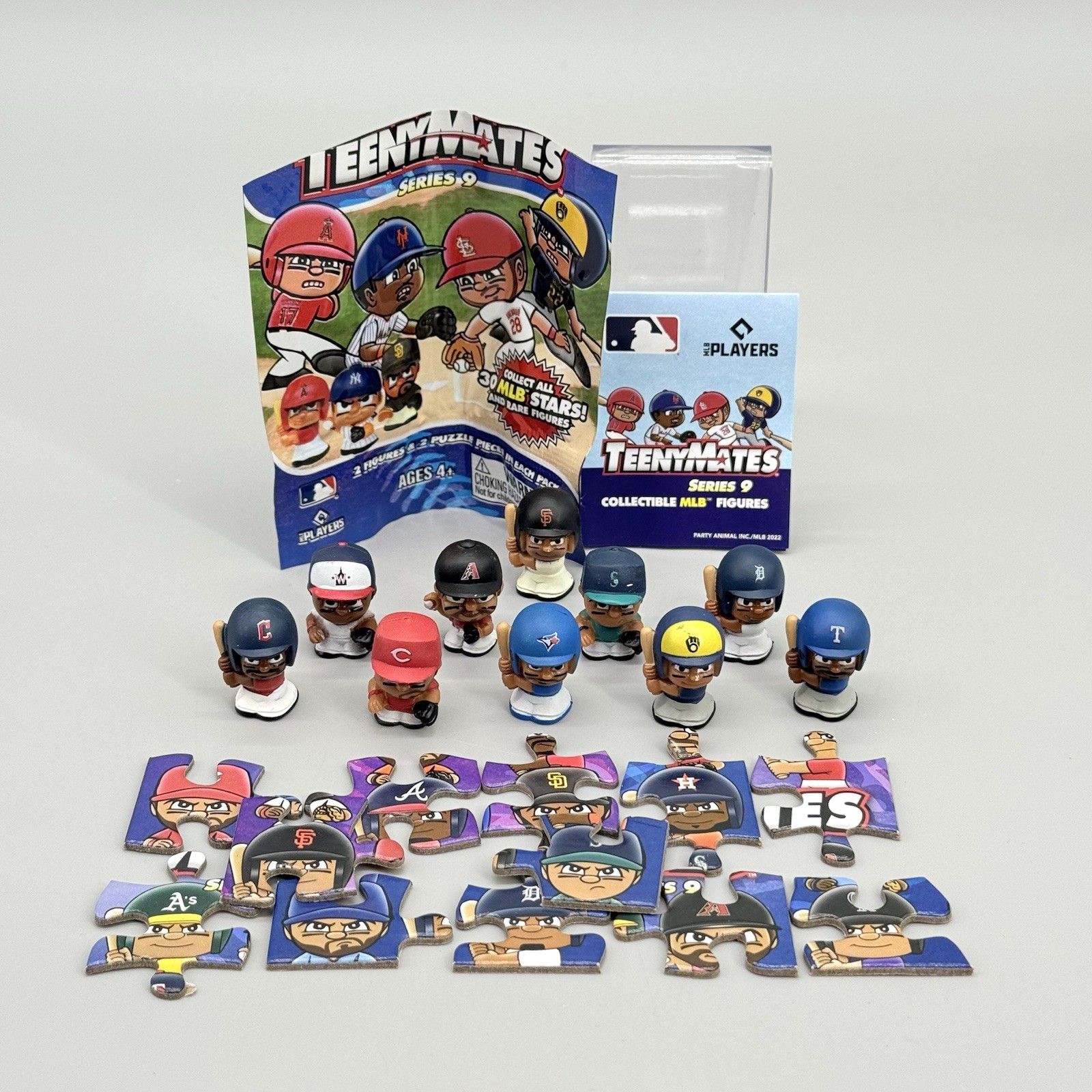 Teenymates Series 9 MLB Baseball Figures Lot of 10 Soto Garcia India Yelich +