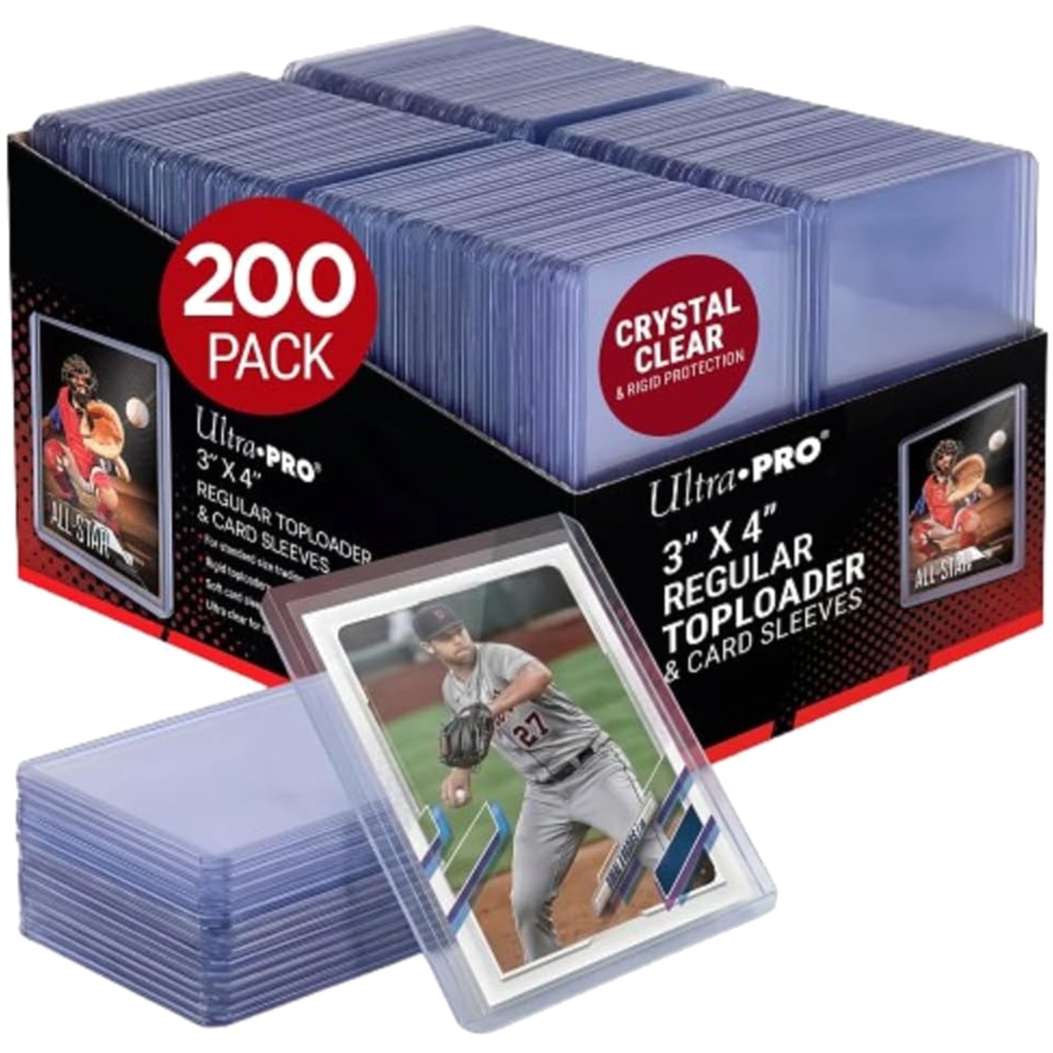 Double Layer Trading Card Sleeves – 200 Count